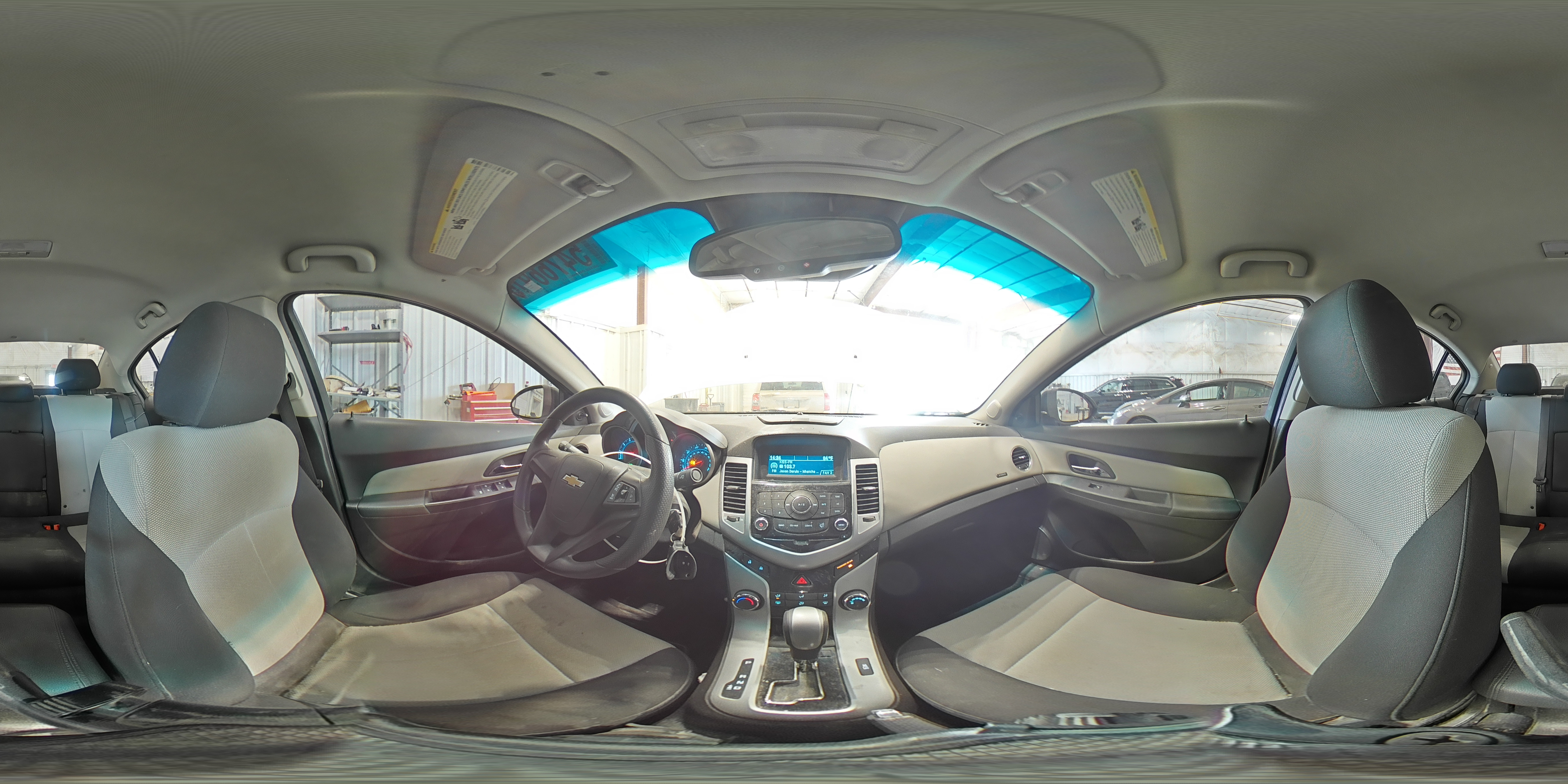 2011 Chevrolet Cruze Ls White vin: 1G1PC5SH5B7129666