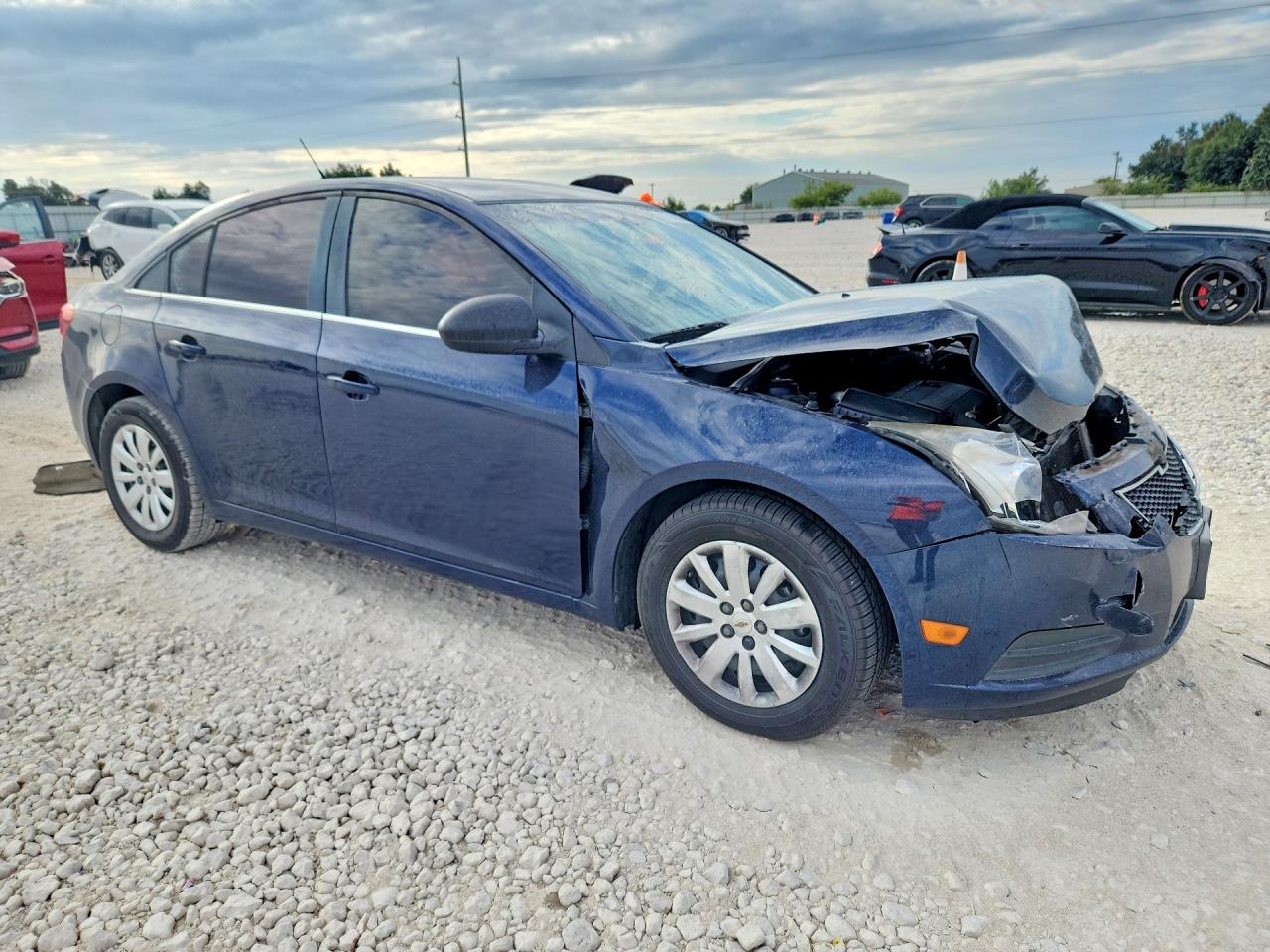 2011 Chevrolet Cruze Ls Blue vin: 1G1PC5SH5B7168354