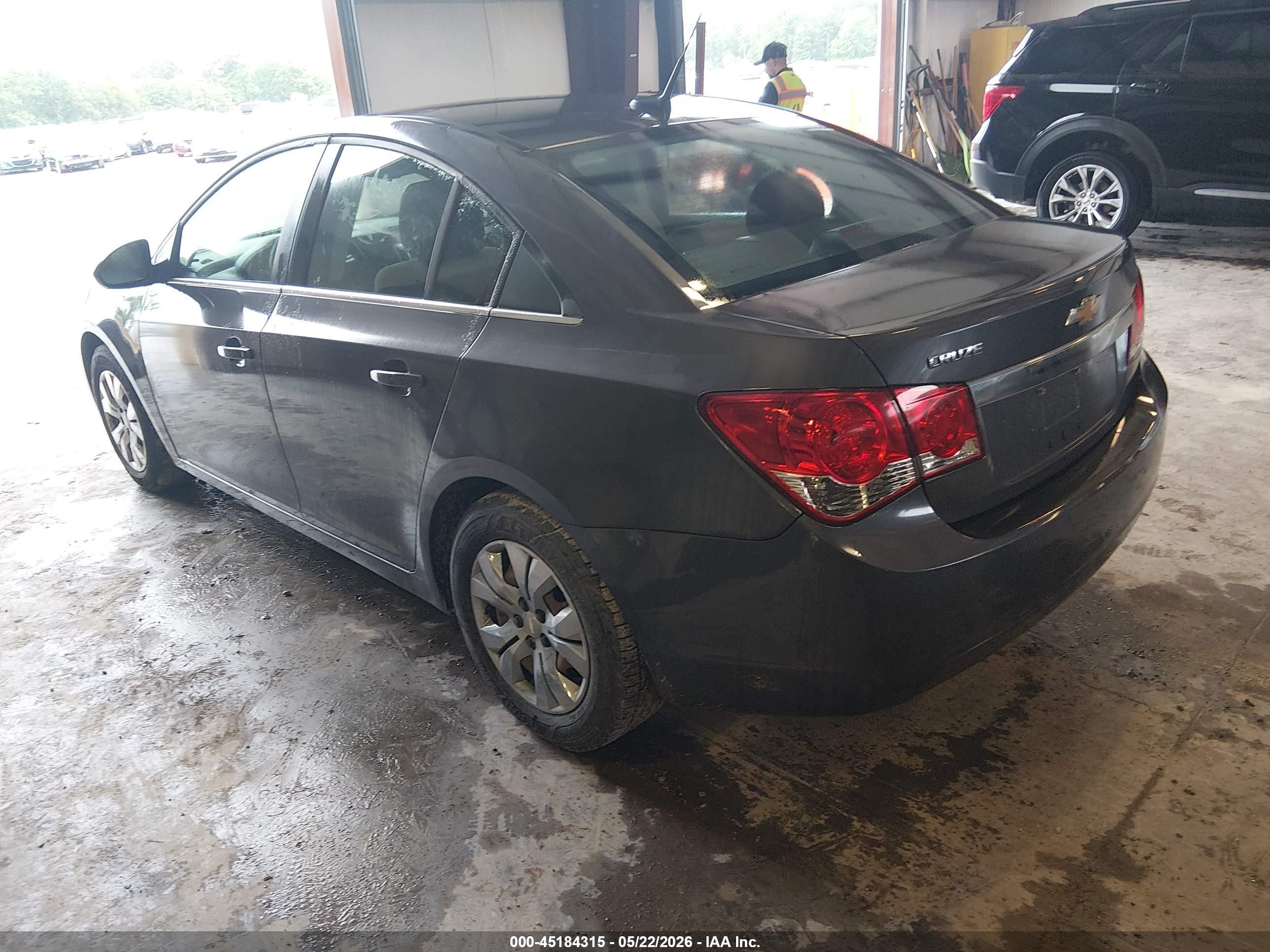 2011 Chevrolet Cruze Ls Gray vin: 1G1PC5SH5B7223403