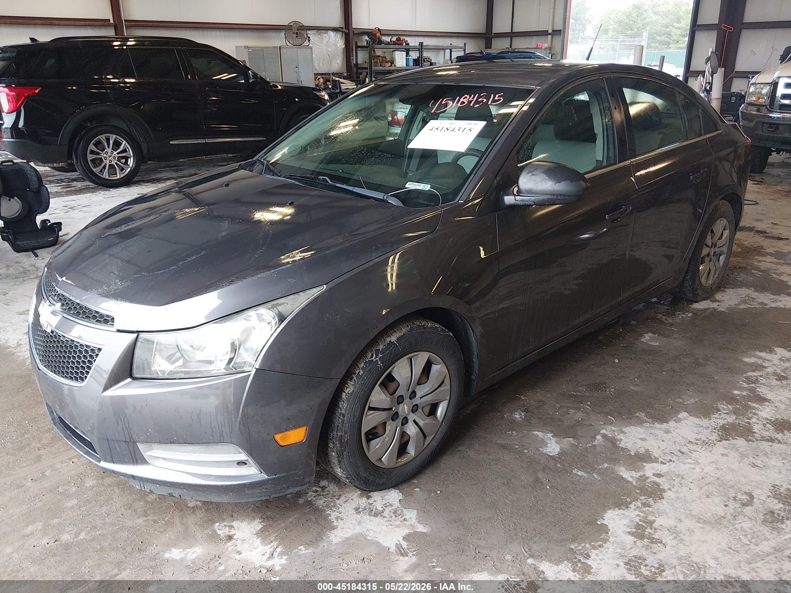 2011 Chevrolet Cruze Ls Gray vin: 1G1PC5SH5B7223403