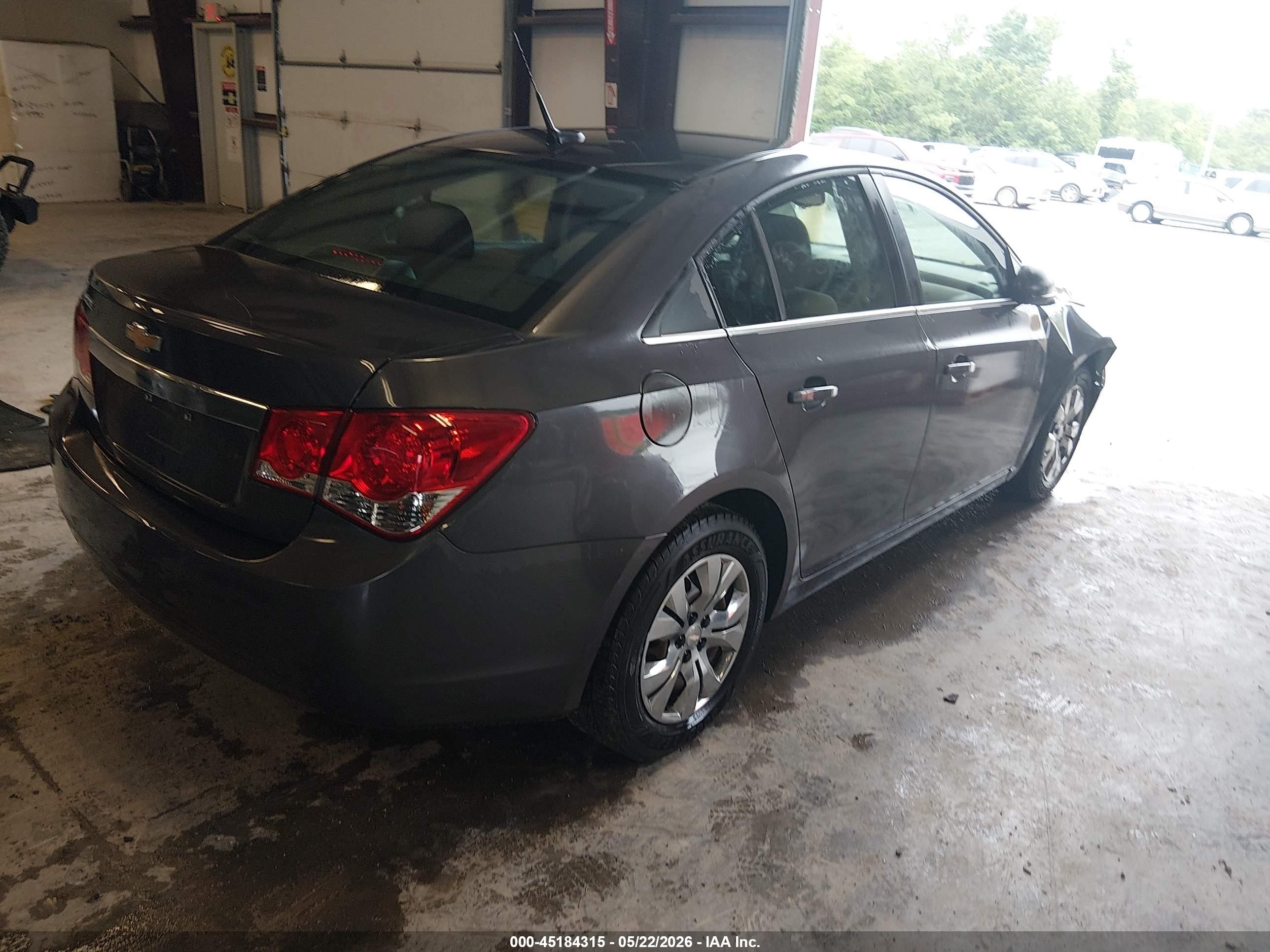 2011 Chevrolet Cruze Ls Gray vin: 1G1PC5SH5B7223403