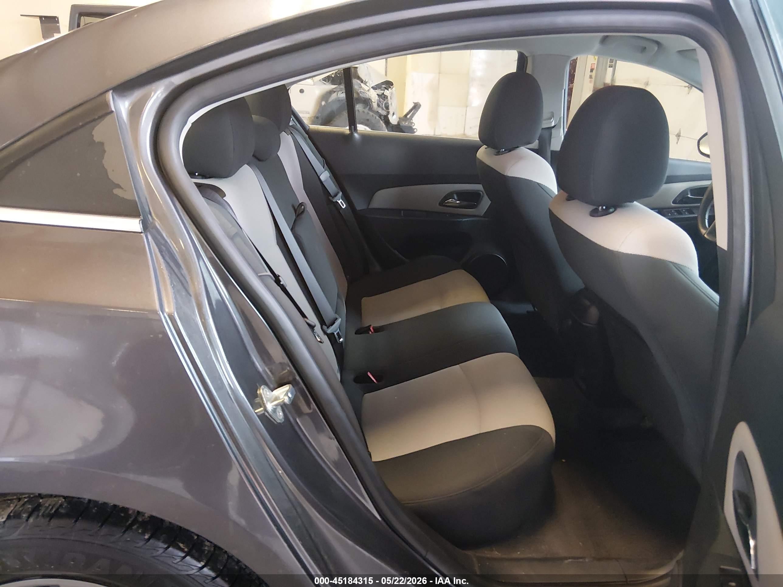 2011 Chevrolet Cruze Ls Gray vin: 1G1PC5SH5B7223403