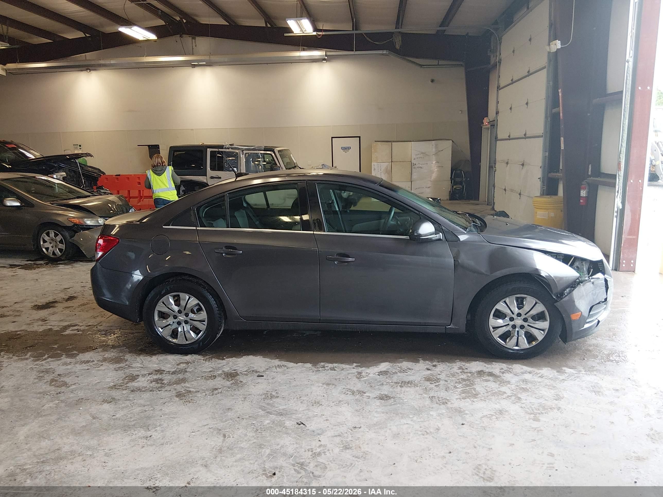 2011 Chevrolet Cruze Ls Gray vin: 1G1PC5SH5B7223403