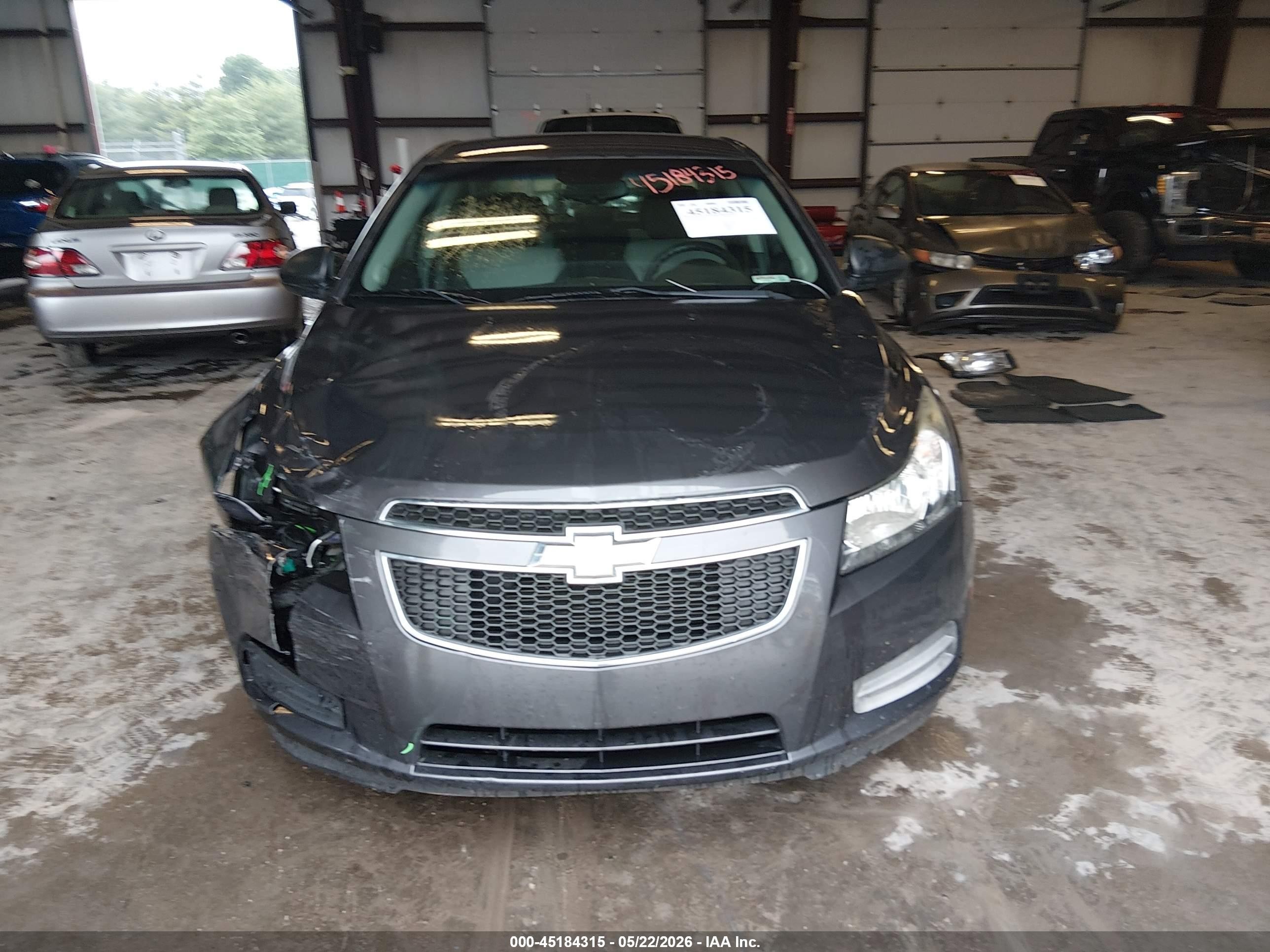 2011 Chevrolet Cruze Ls Gray vin: 1G1PC5SH5B7223403