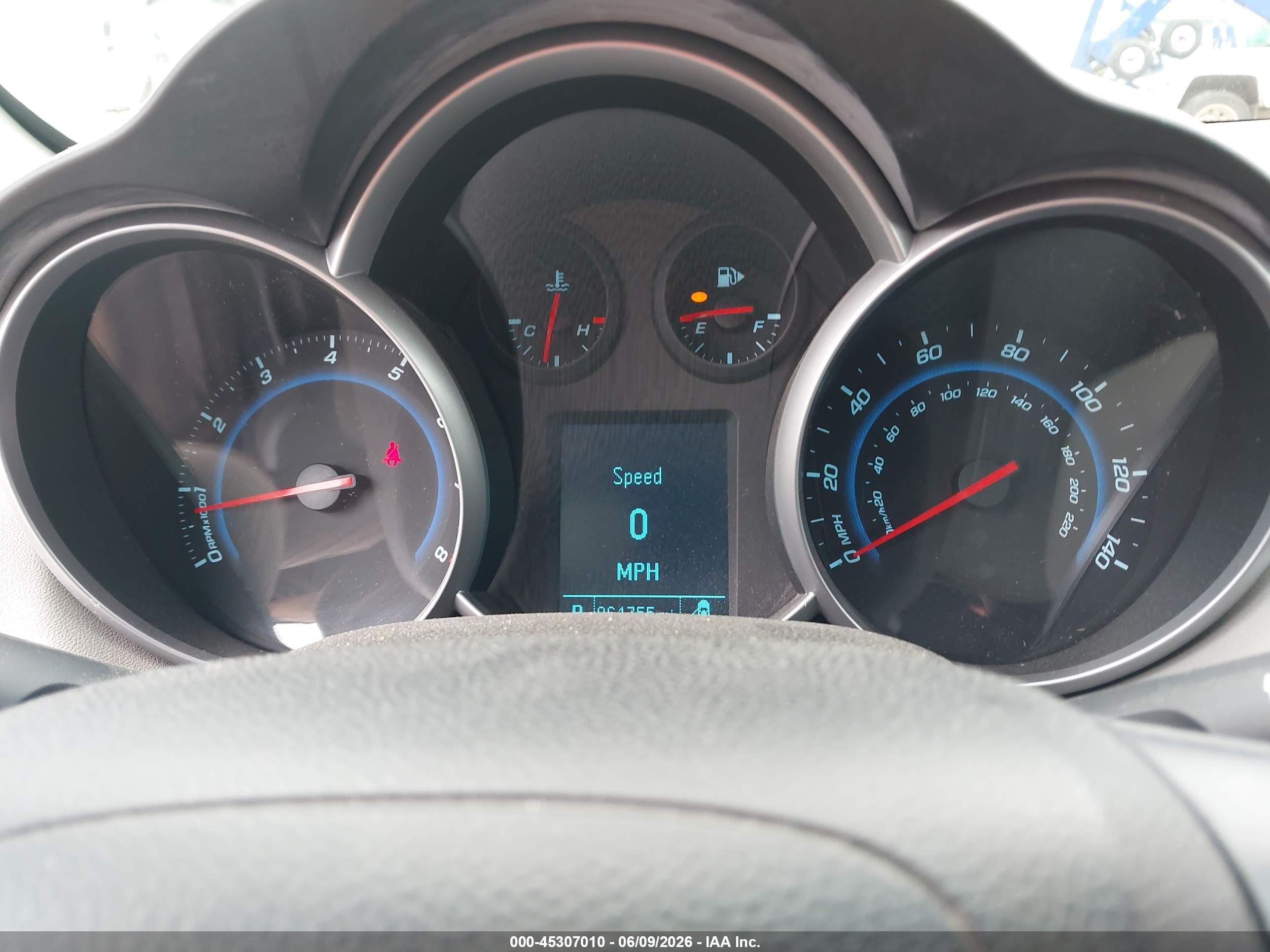 2012 Chevrolet Cruze Ls Blue vin: 1G1PC5SH5C7136098