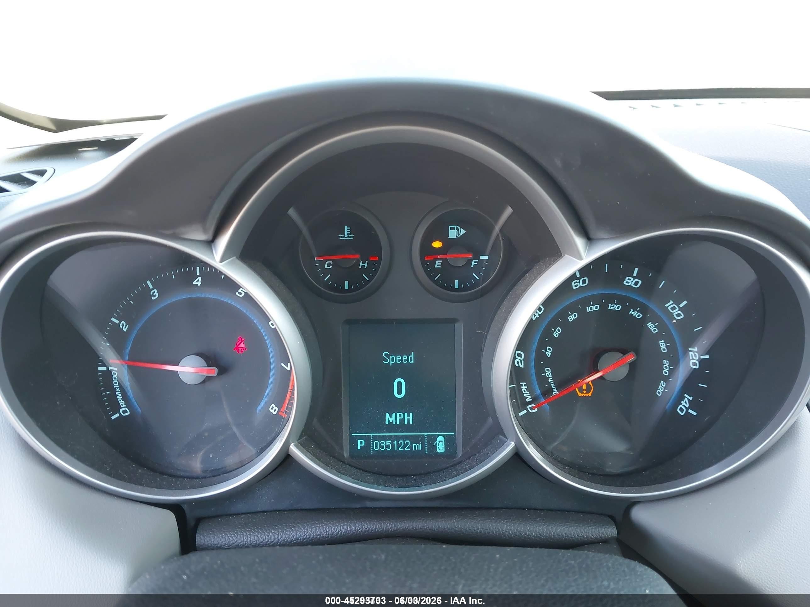2012 Chevrolet Cruze Ls Orange vin: 1G1PC5SH5C7202746