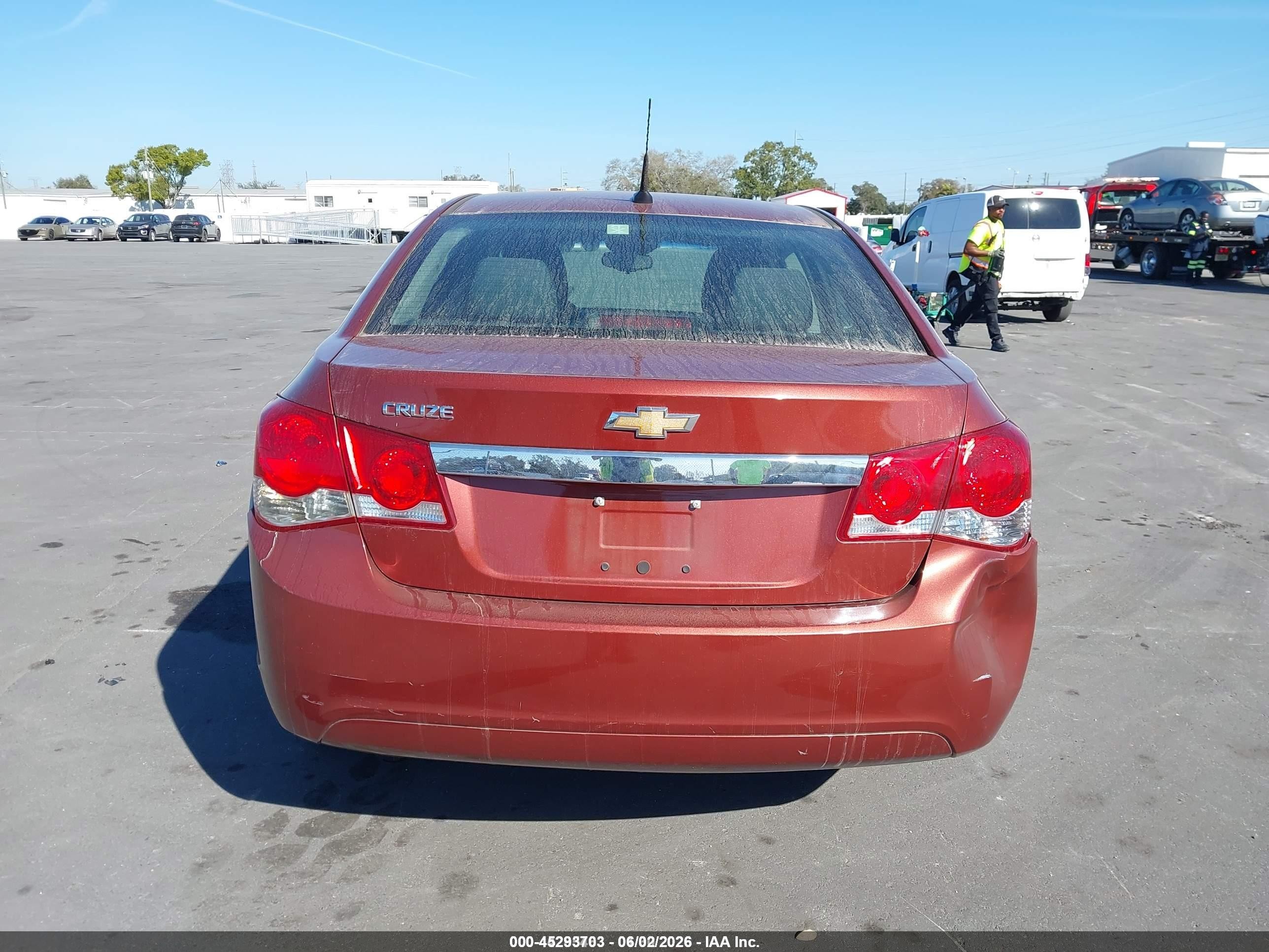2012 Chevrolet Cruze Ls Orange vin: 1G1PC5SH5C7202746