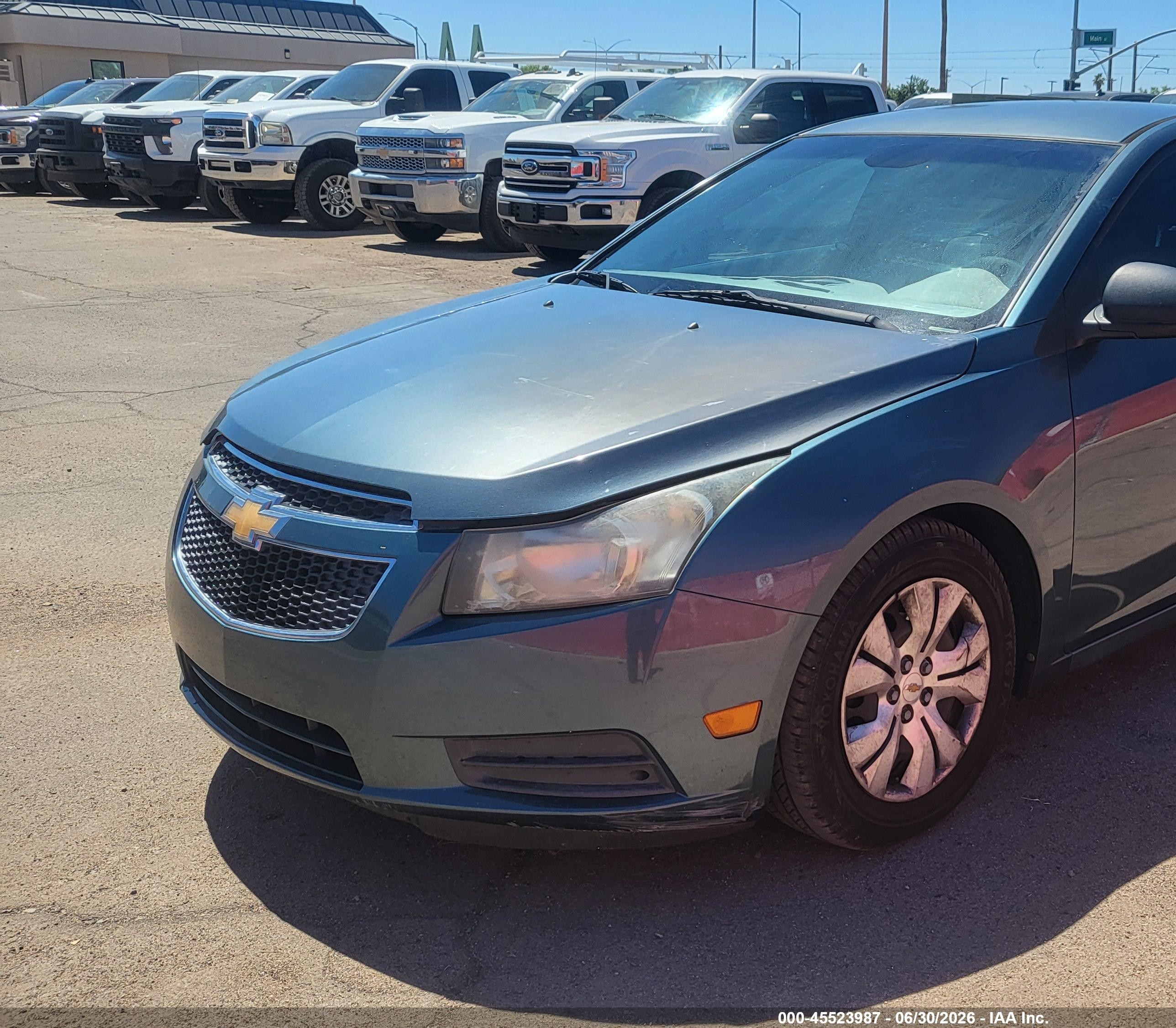 2012 Chevrolet Cruze Ls Синий vin: 1G1PC5SH5C7263286