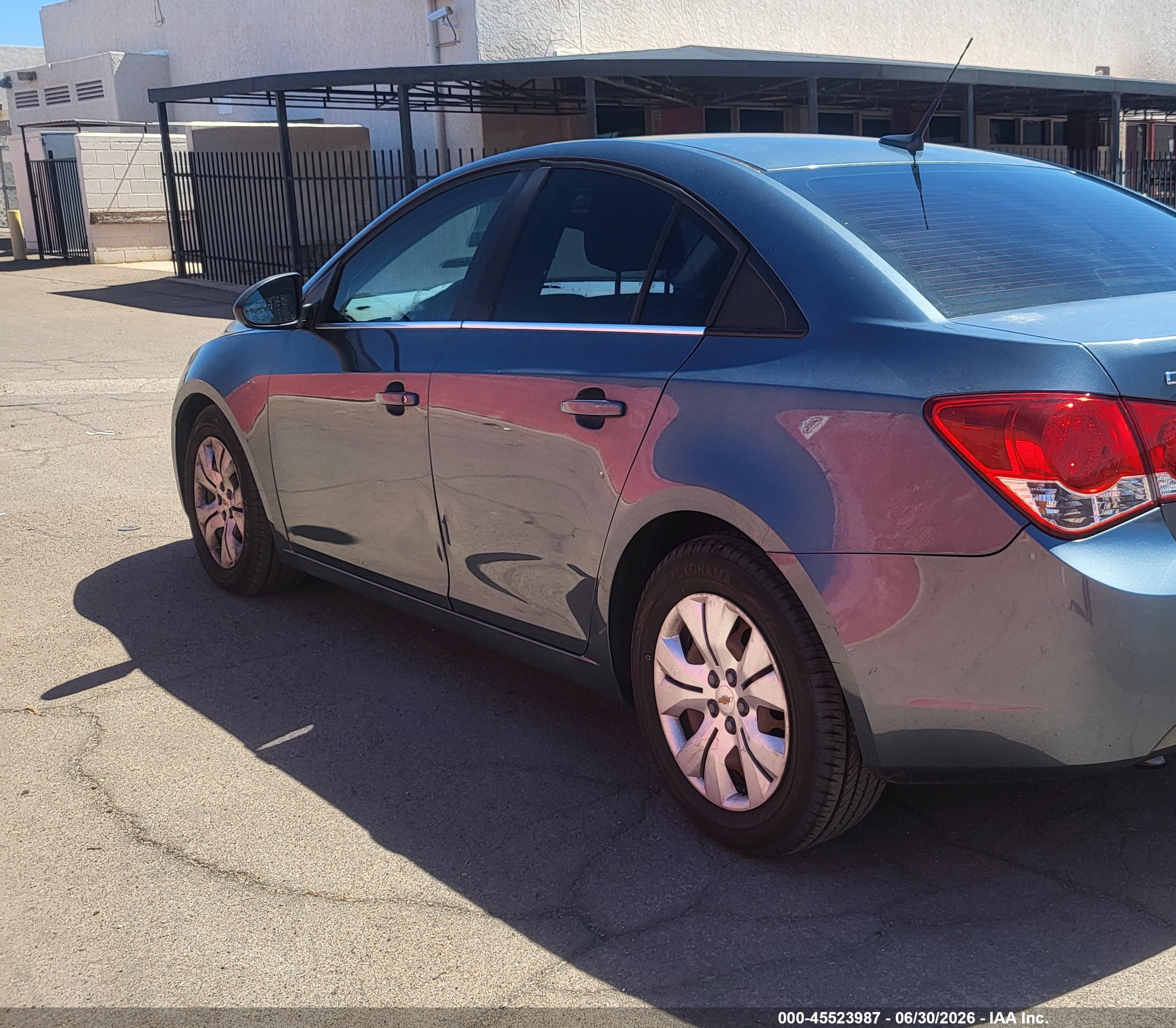 2012 Chevrolet Cruze Ls Синий vin: 1G1PC5SH5C7263286