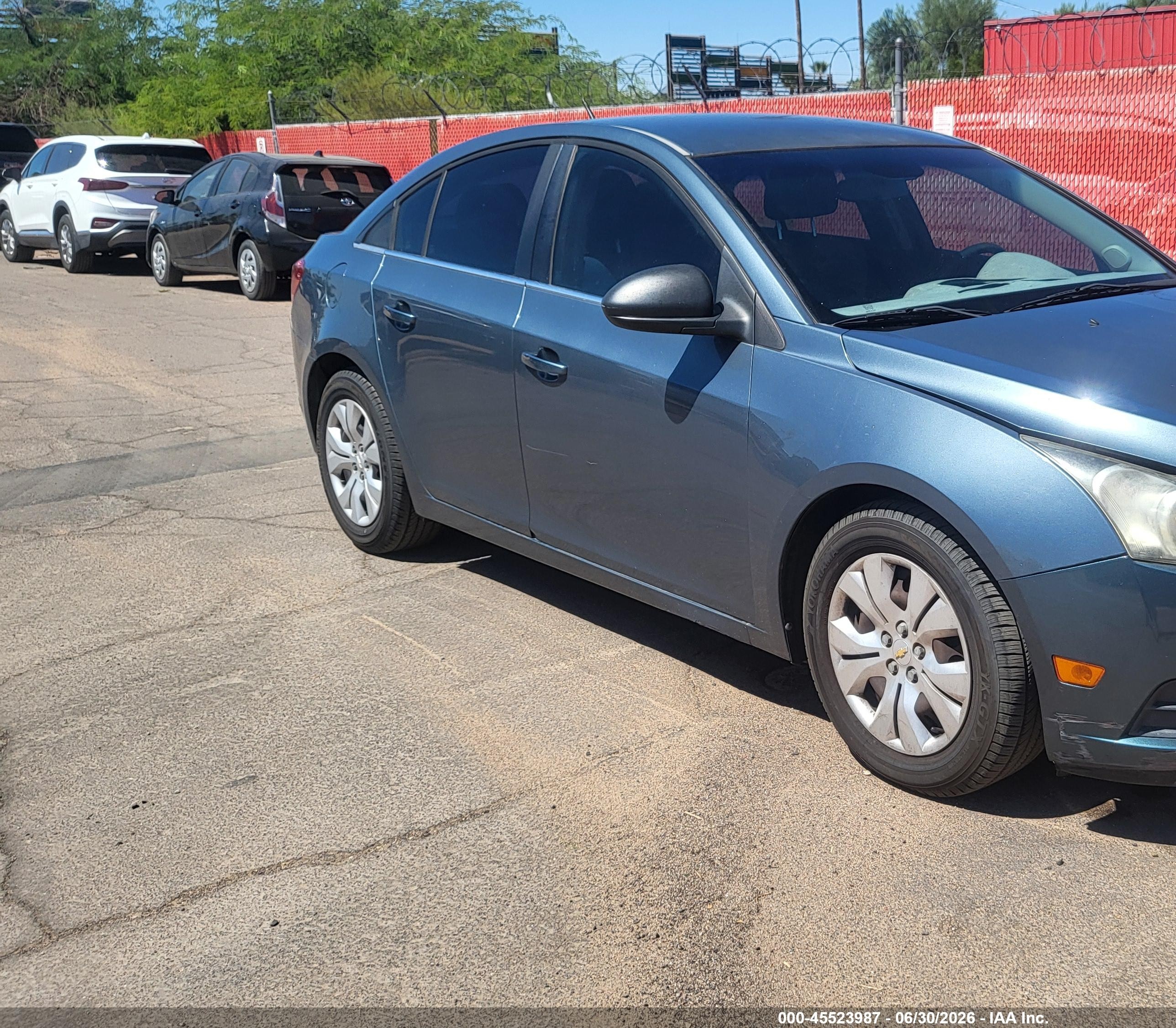 2012 Chevrolet Cruze Ls Синий vin: 1G1PC5SH5C7263286