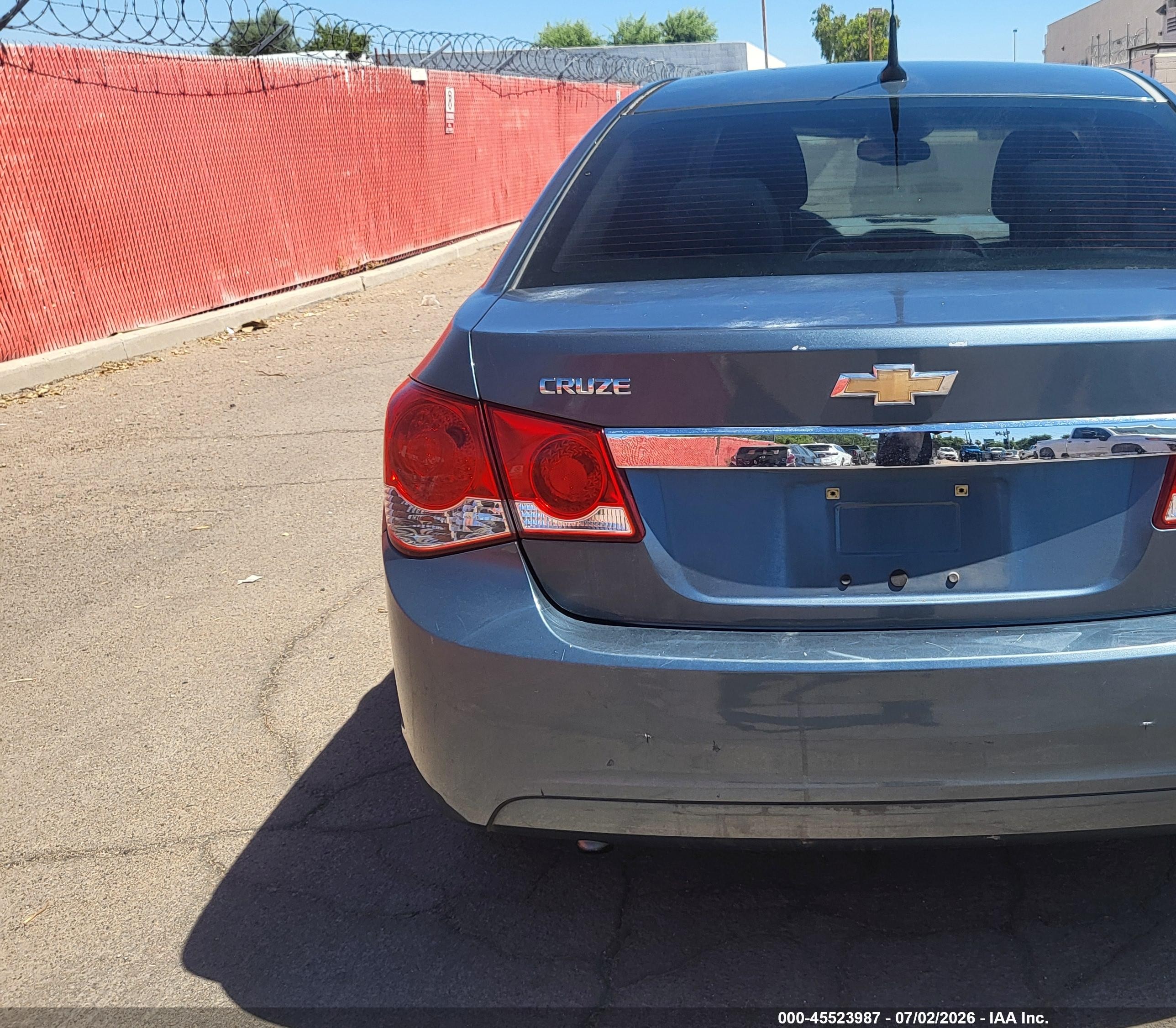 2012 Chevrolet Cruze Ls Синий vin: 1G1PC5SH5C7263286