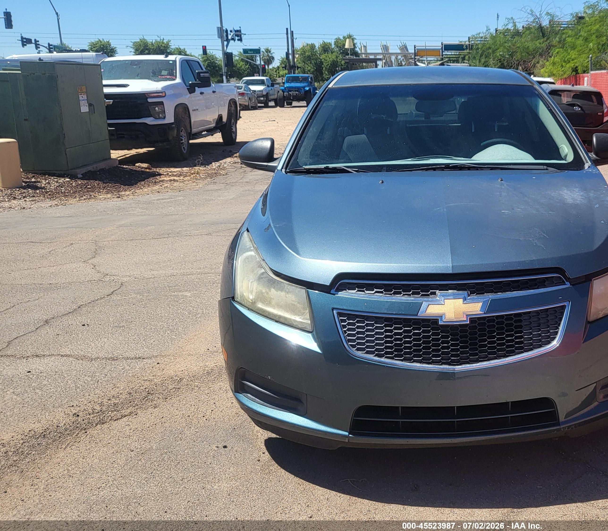 2012 Chevrolet Cruze Ls Синий vin: 1G1PC5SH5C7263286