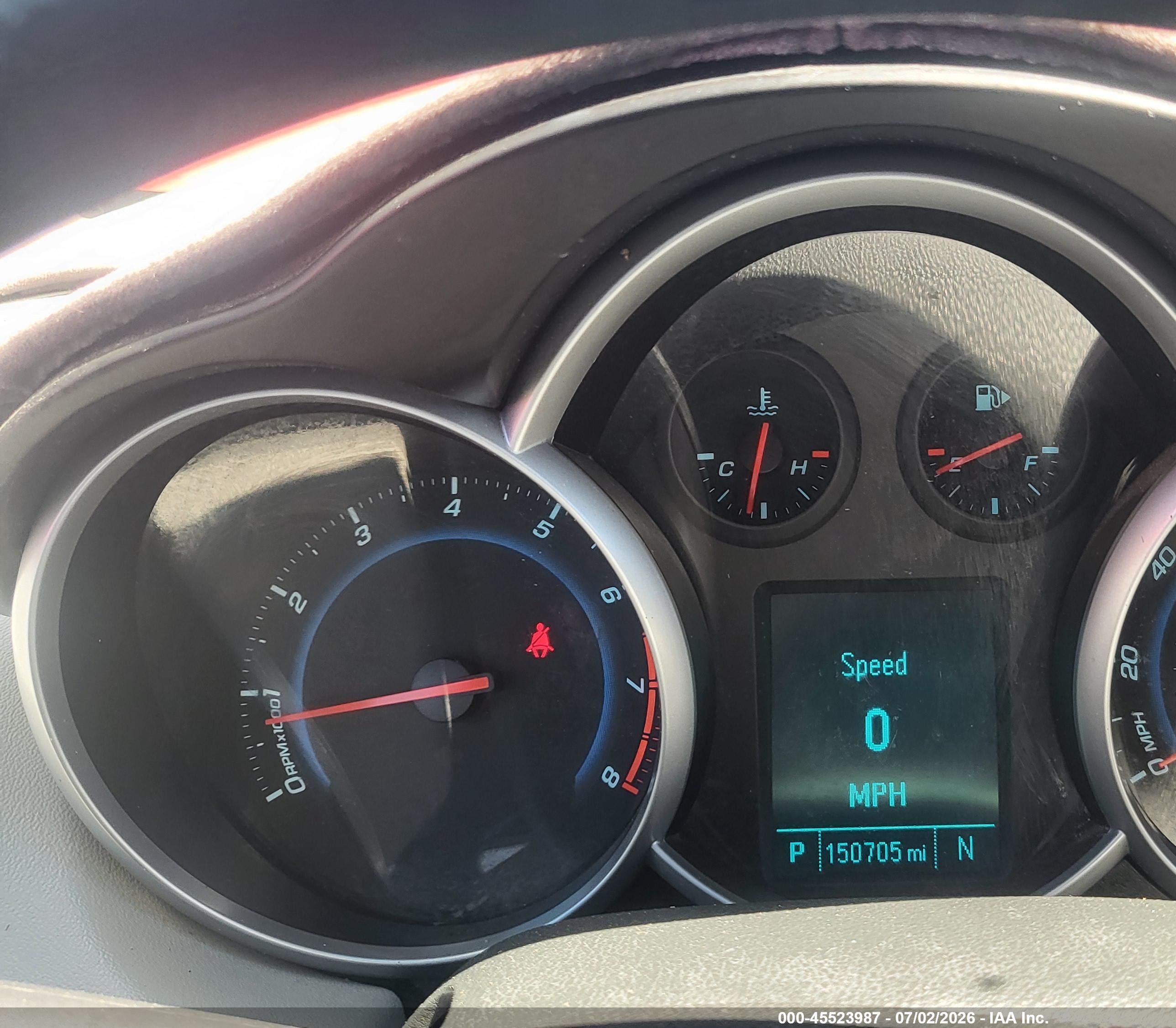 2012 Chevrolet Cruze Ls Синий vin: 1G1PC5SH5C7263286