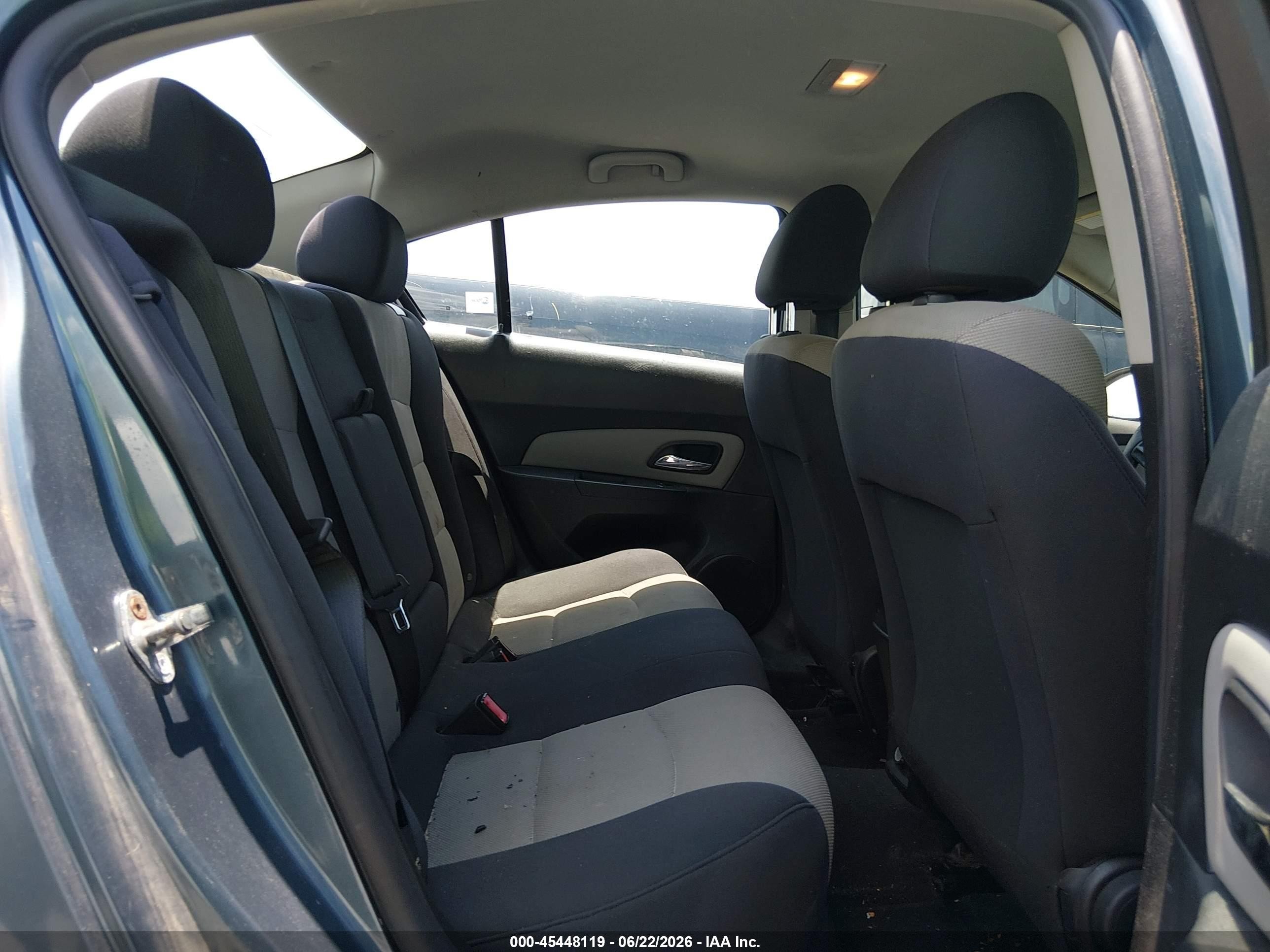 2012 Chevrolet Cruze Ls Blue vin: 1G1PC5SH5C7263305