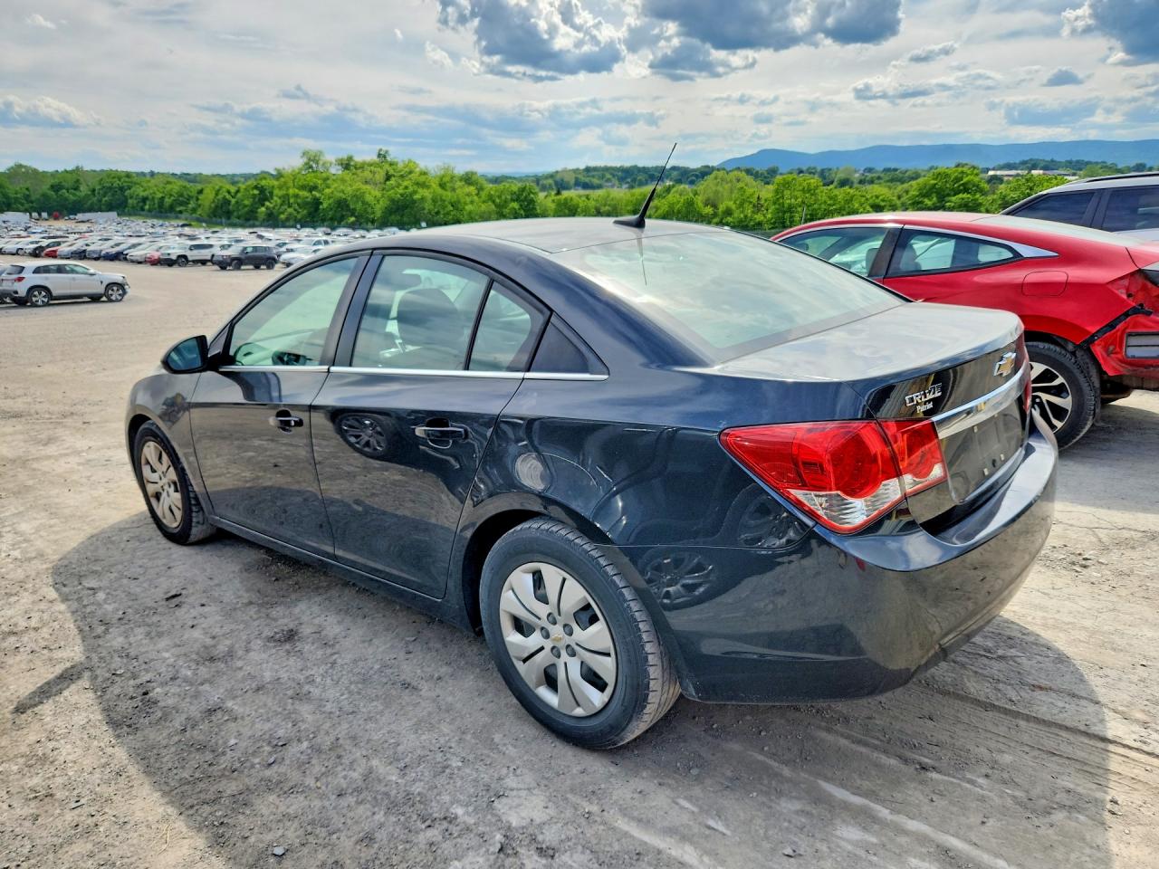 2012 Chevrolet Cruze Ls Black vin: 1G1PC5SH5C7264308
