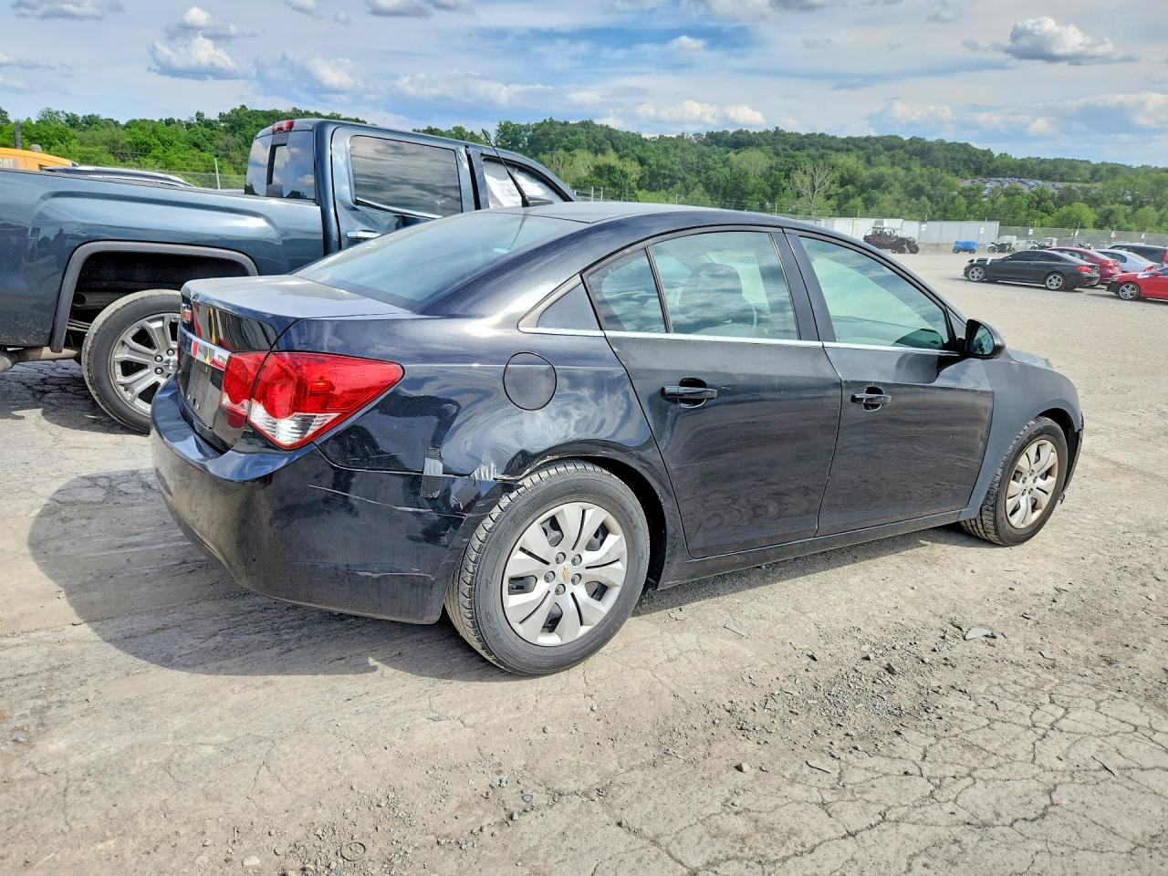 2012 Chevrolet Cruze Ls Black vin: 1G1PC5SH5C7264308