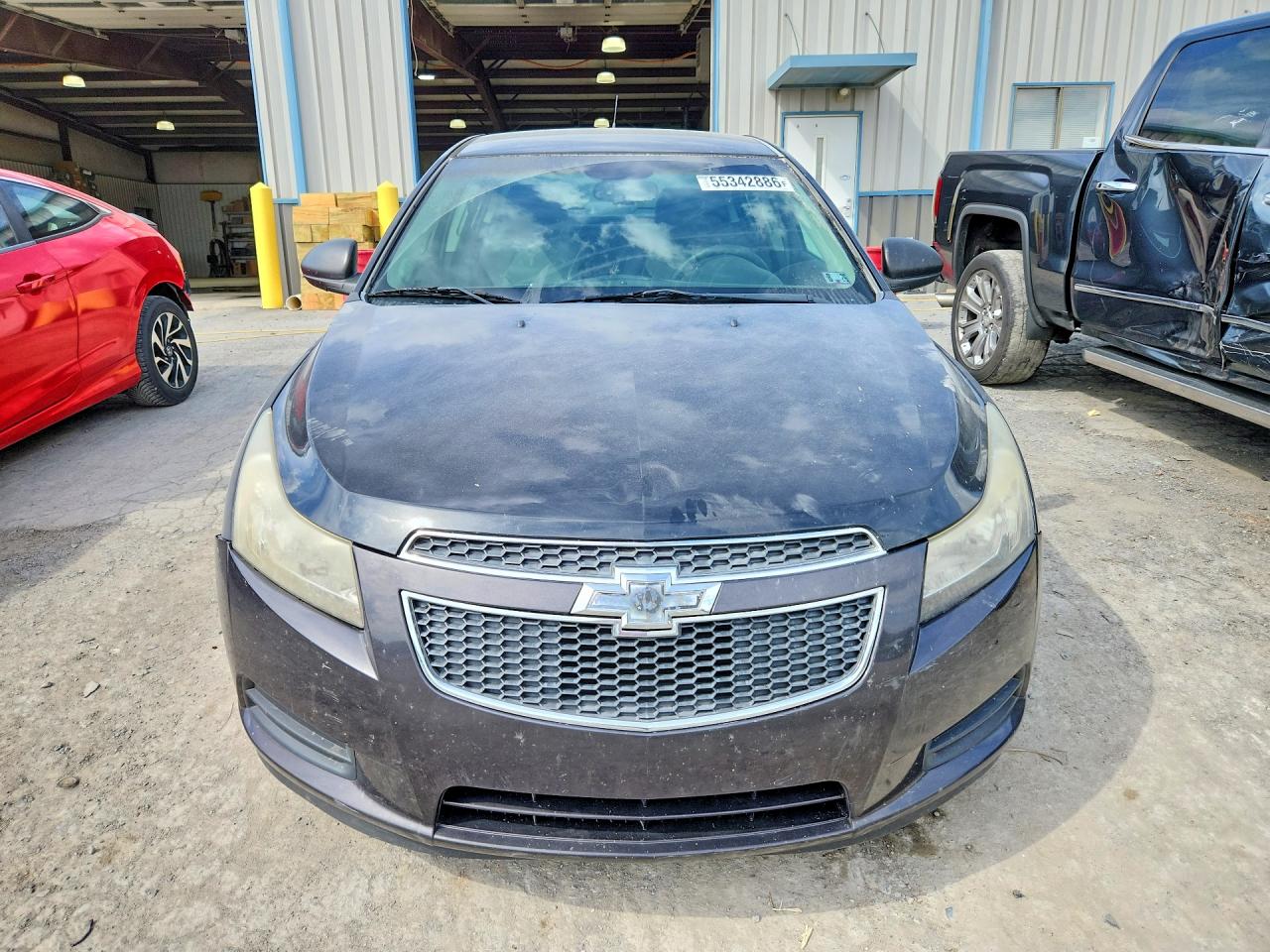 2012 Chevrolet Cruze Ls Black vin: 1G1PC5SH5C7264308