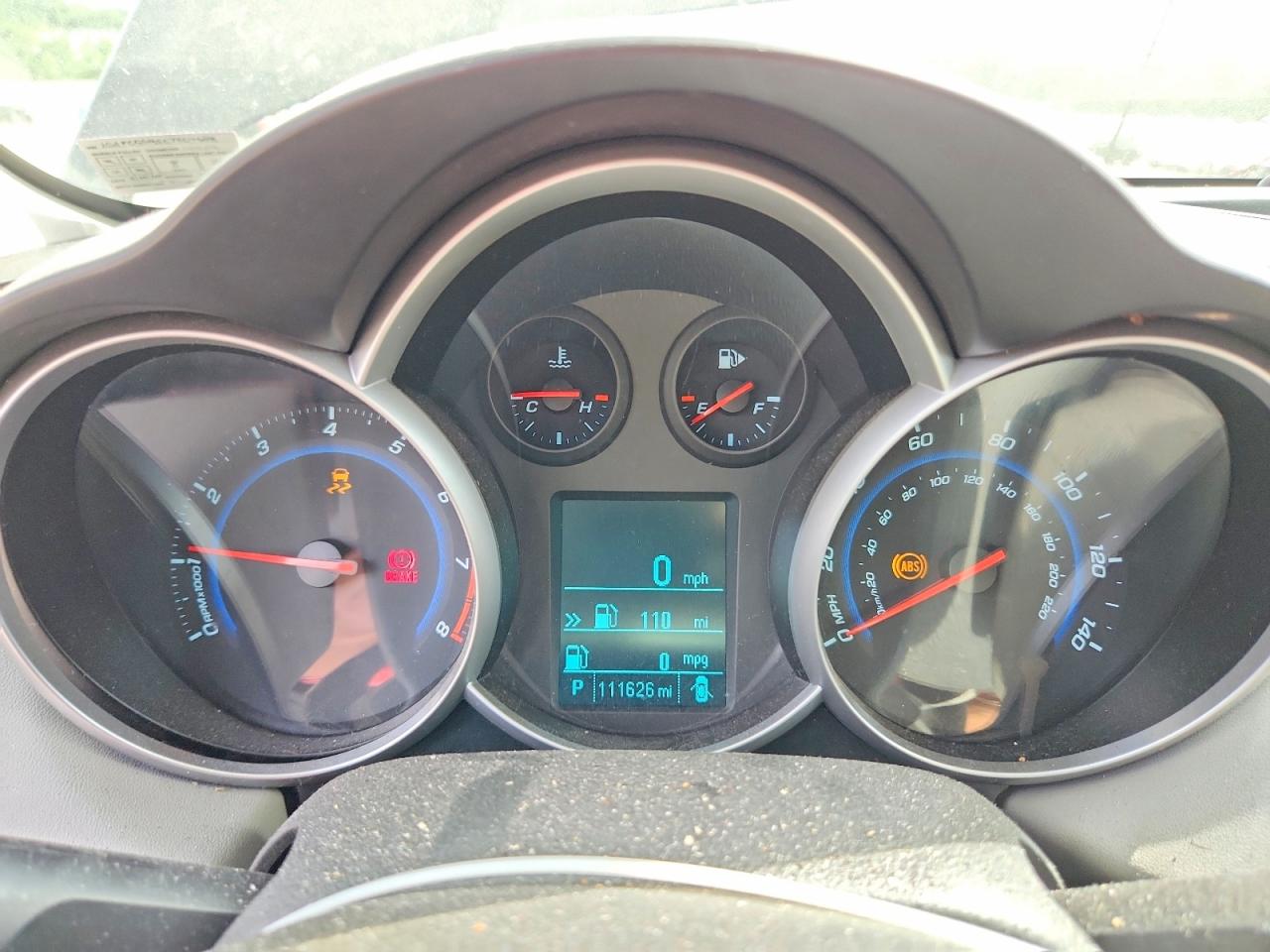 2012 Chevrolet Cruze Ls Black vin: 1G1PC5SH5C7264308