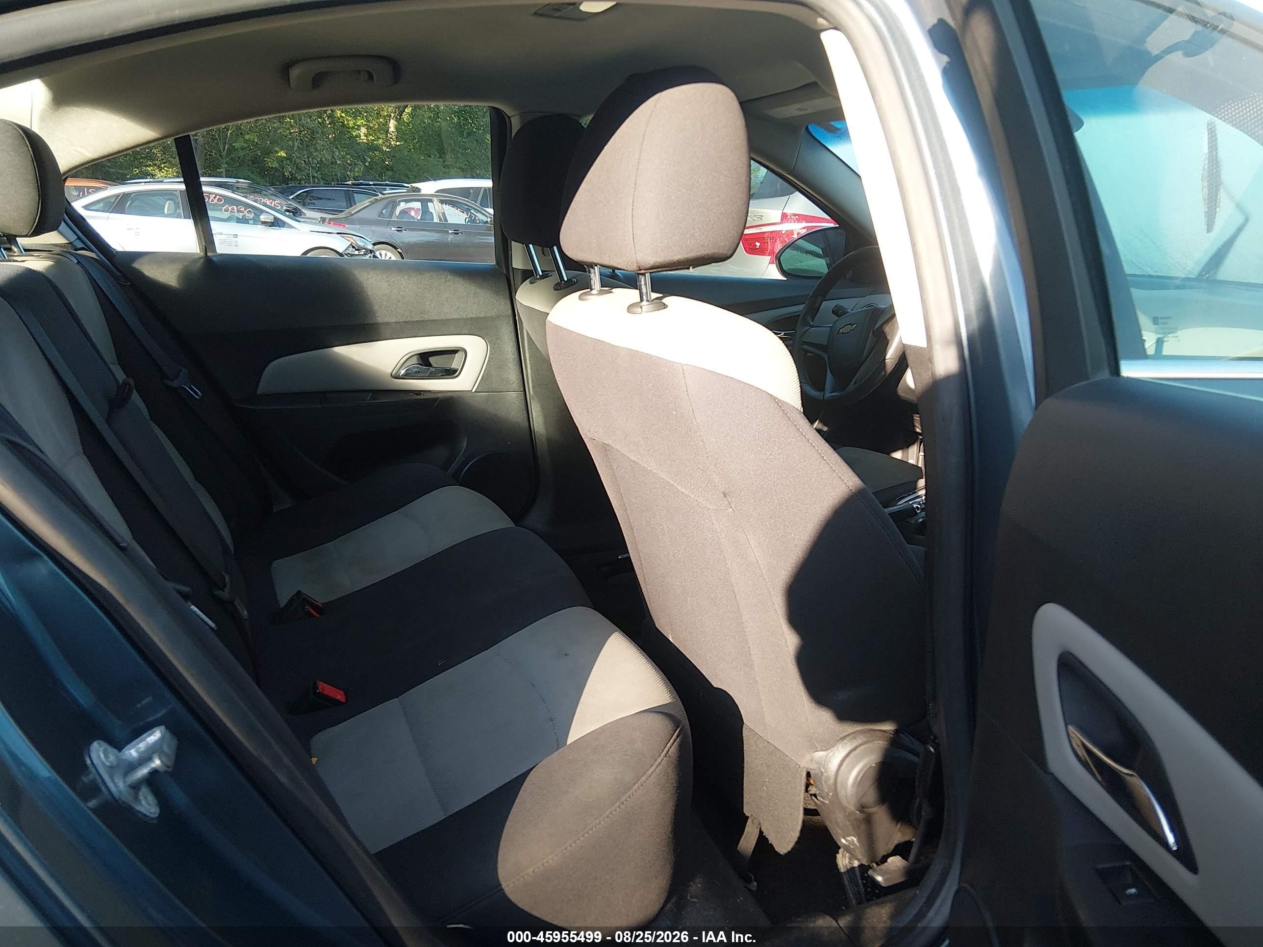2012 Chevrolet Cruze Ls Gray vin: 1G1PC5SH5C7286535