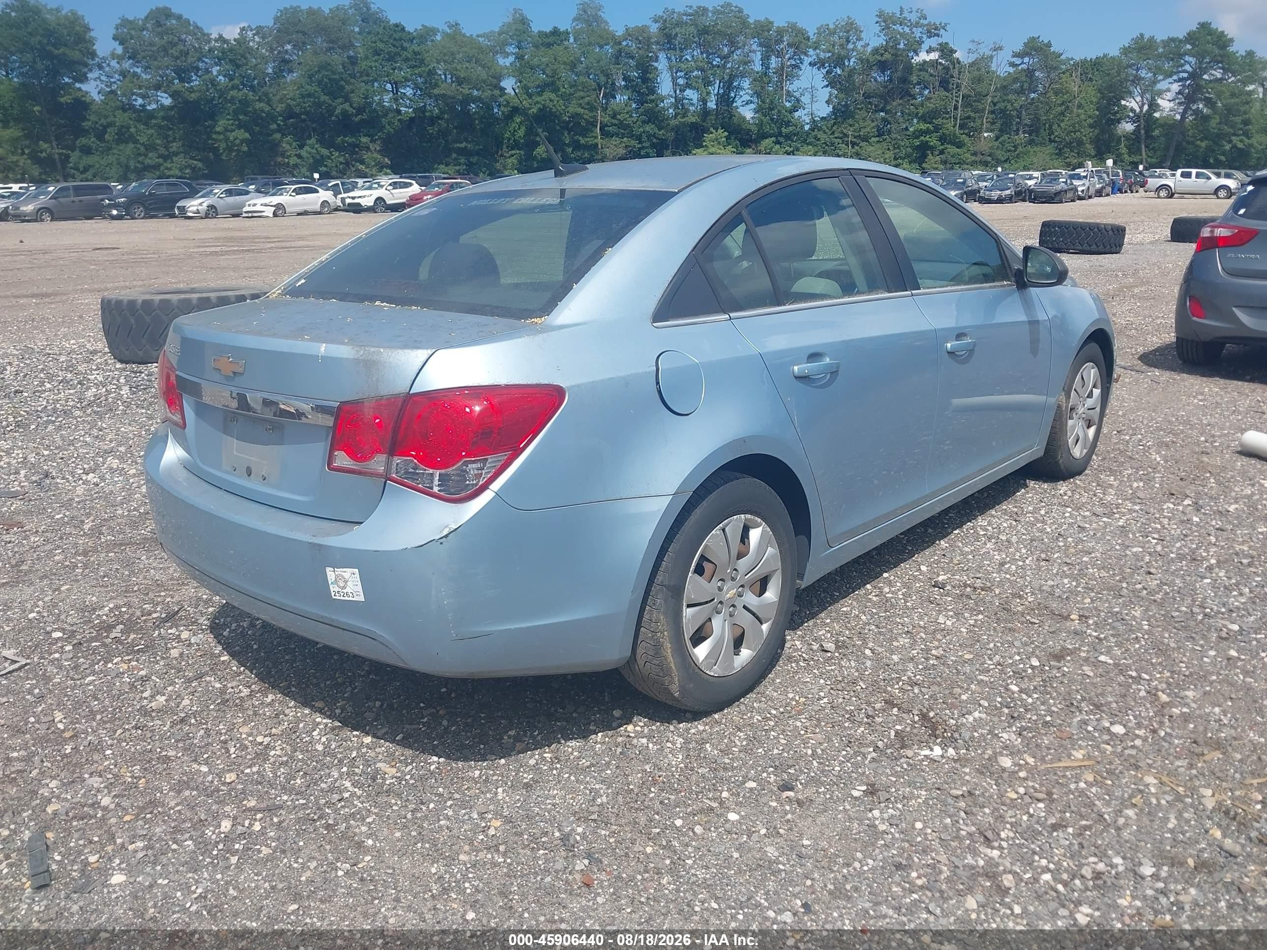 2012 Chevrolet Cruze Ls Blue vin: 1G1PC5SH5C7290245