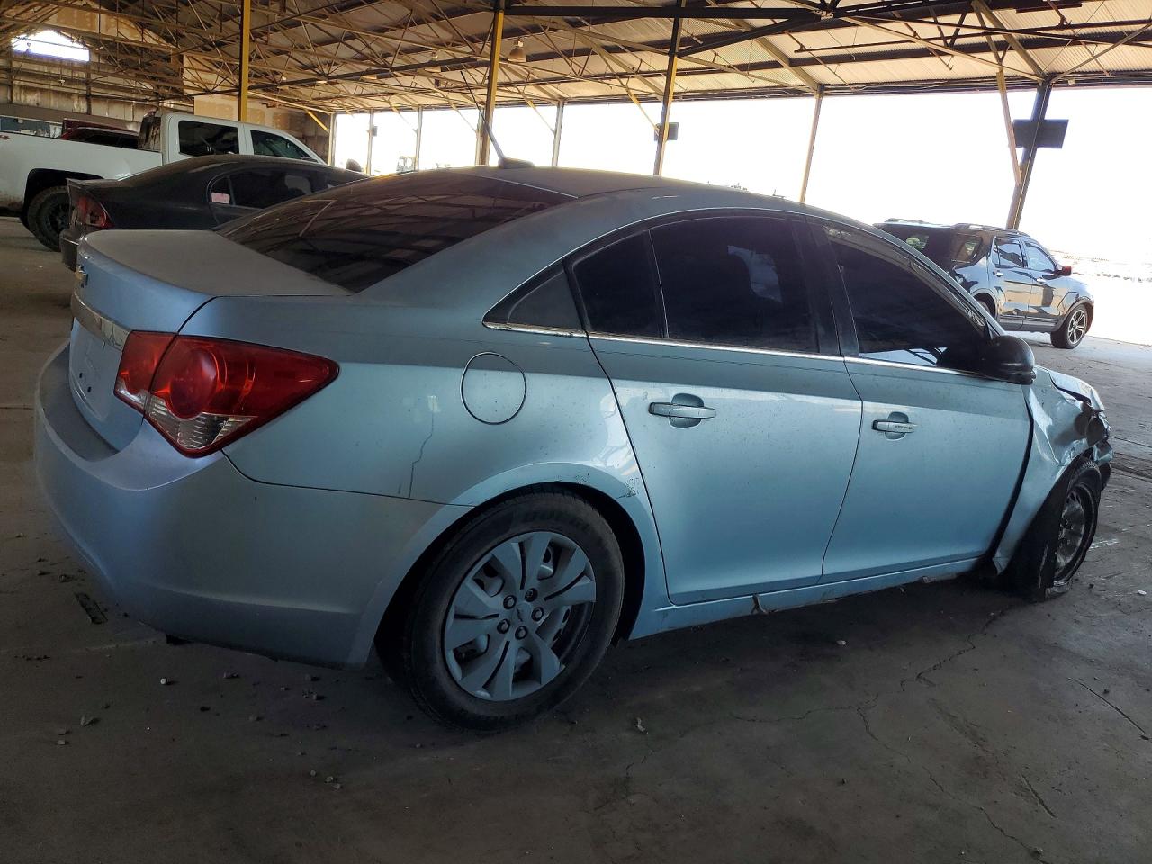 2012 Chevrolet Cruze Ls Blue vin: 1G1PC5SH5C7313197