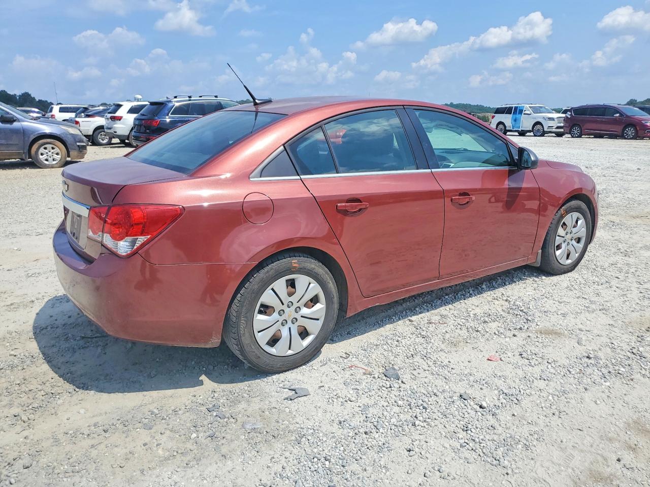 2012 Chevrolet Cruze Ls Orange vin: 1G1PC5SH5C7334230