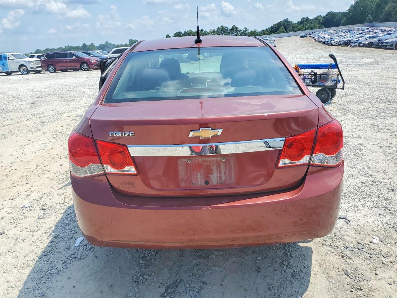 2012 Chevrolet Cruze Ls Orange vin: 1G1PC5SH5C7334230