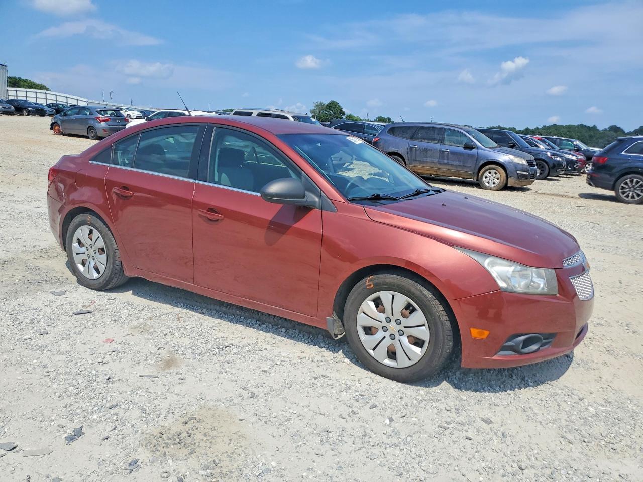 2012 Chevrolet Cruze Ls Orange vin: 1G1PC5SH5C7334230