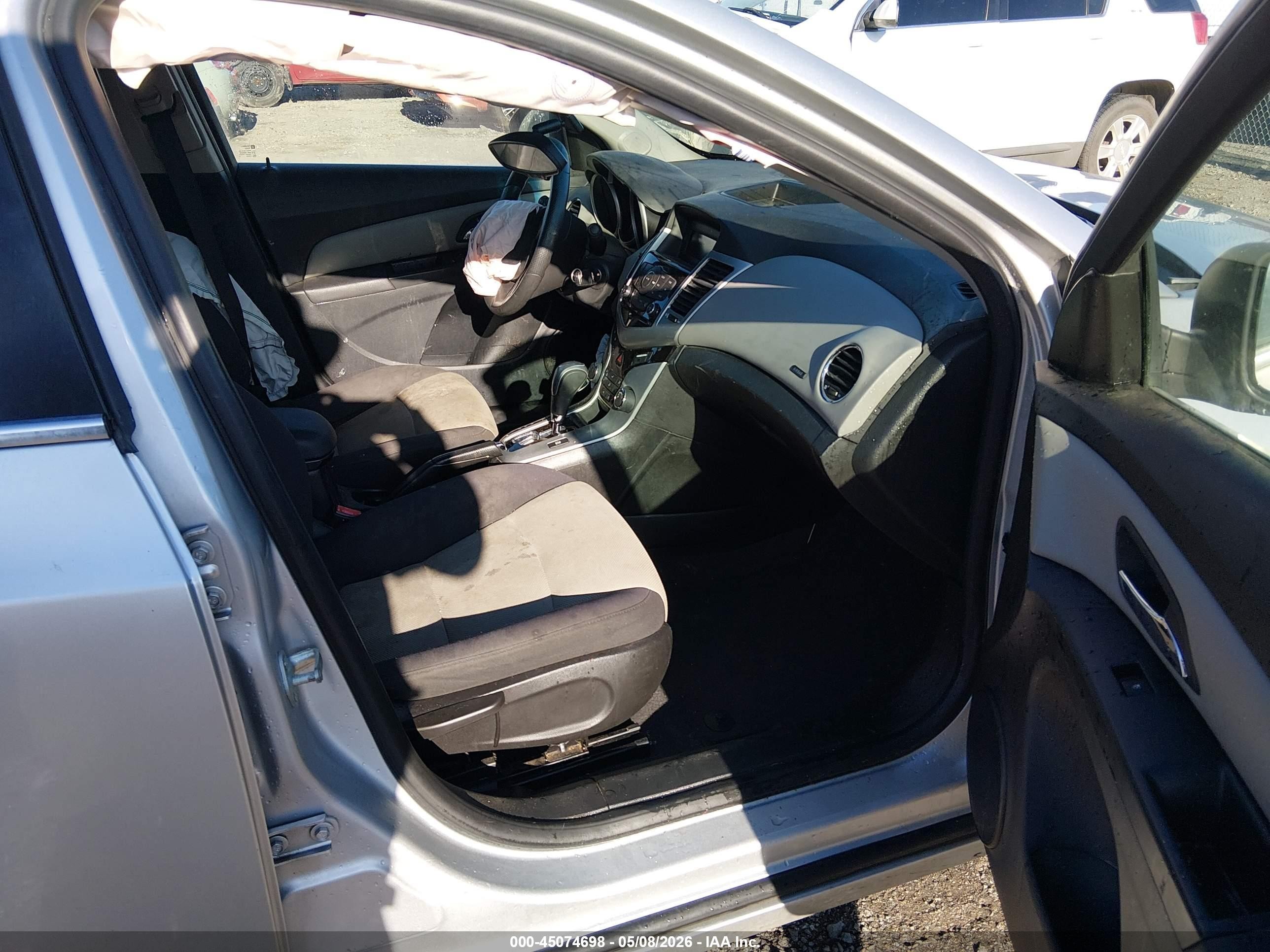 2012 Chevrolet Cruze Ls Silver vin: 1G1PC5SH5C7362576