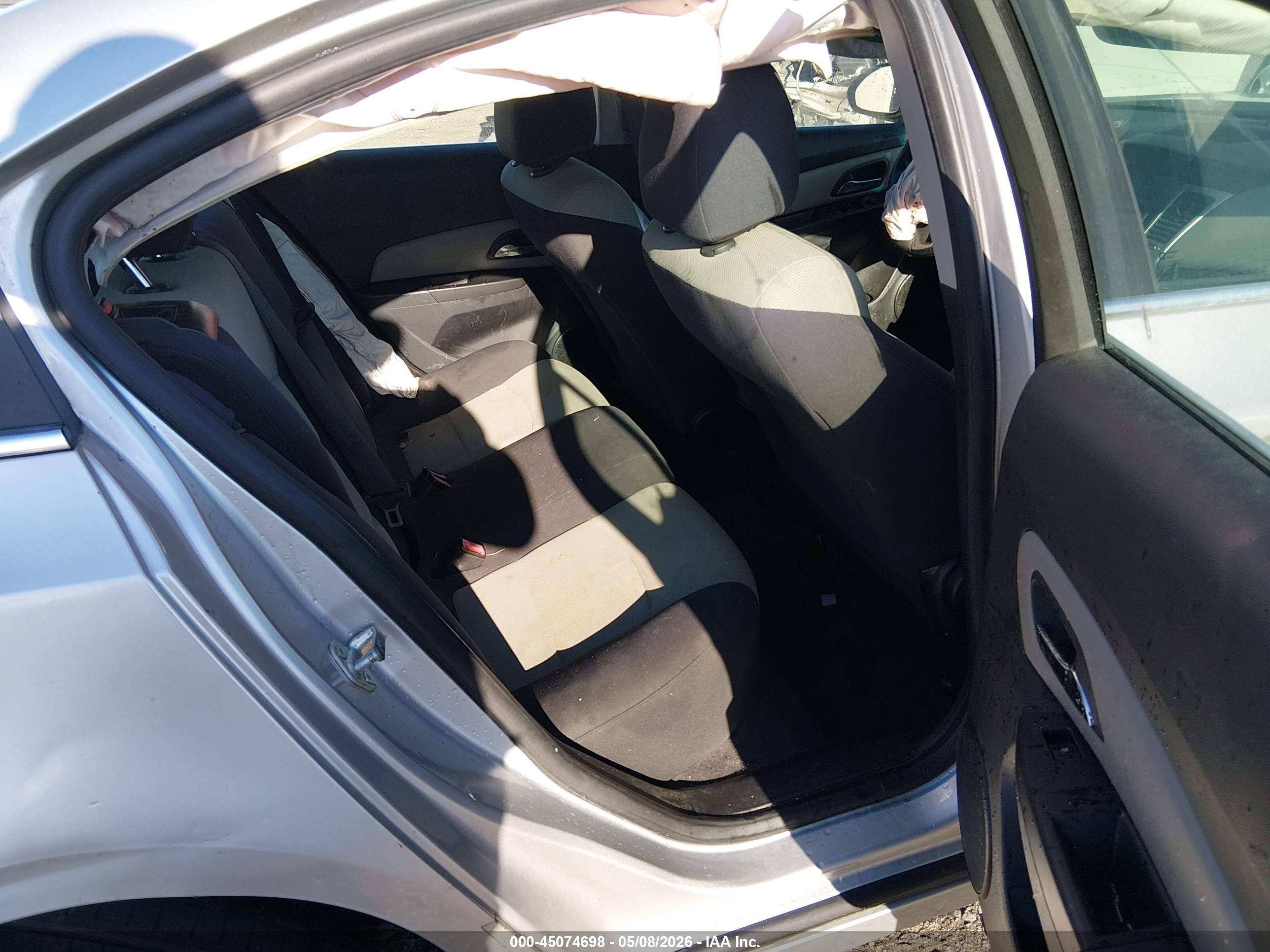 2012 Chevrolet Cruze Ls Silver vin: 1G1PC5SH5C7362576
