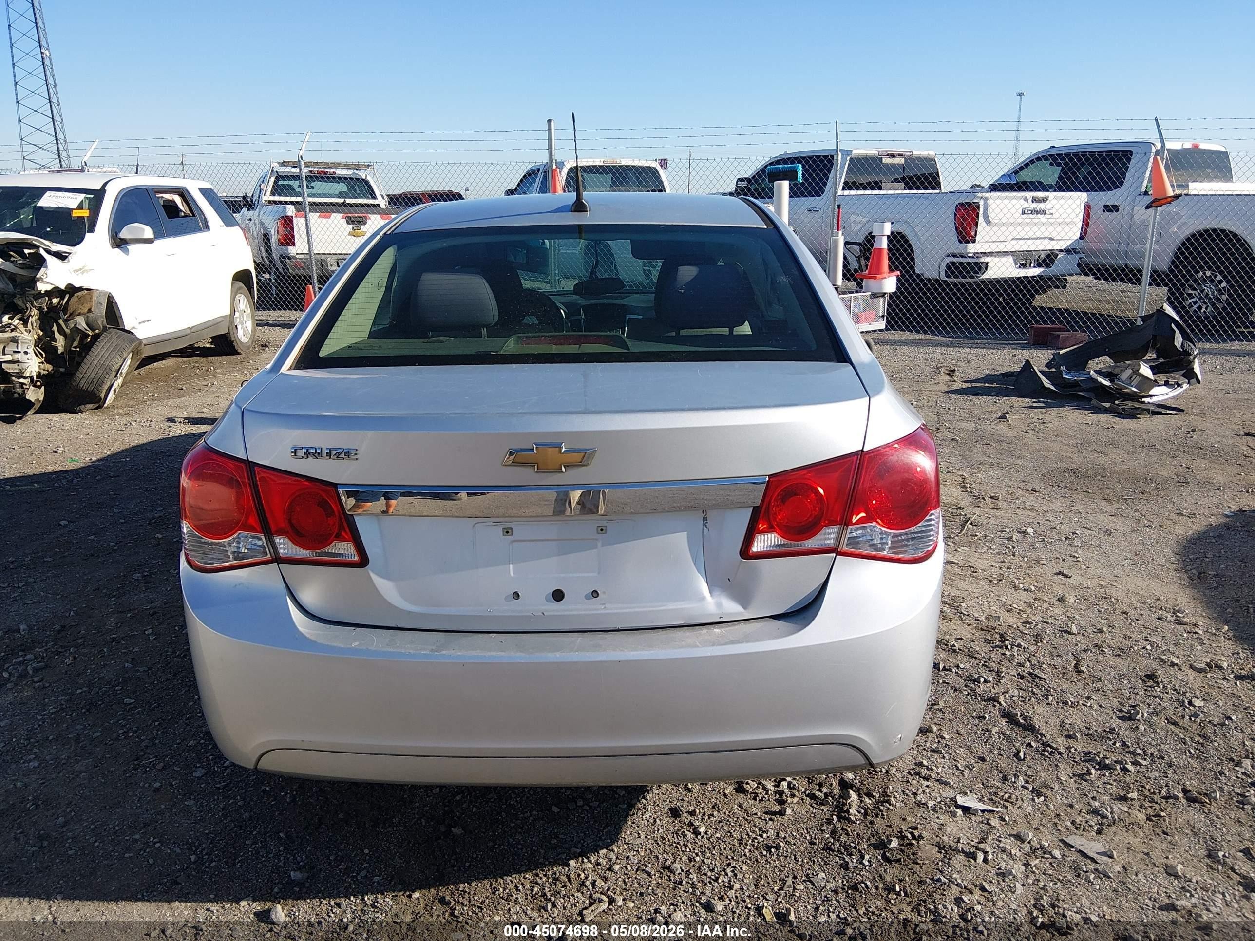 2012 Chevrolet Cruze Ls Silver vin: 1G1PC5SH5C7362576