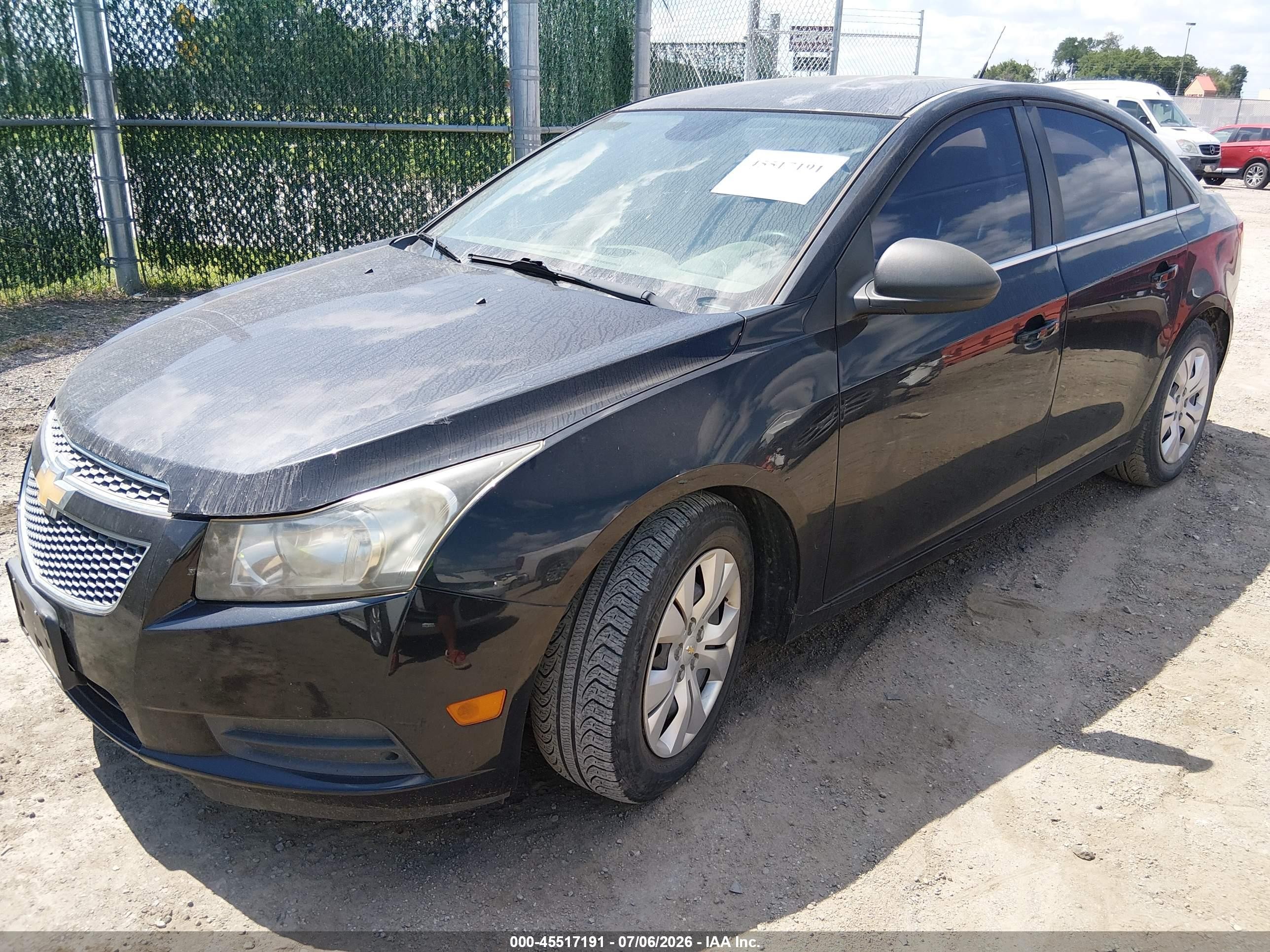 2012 Chevrolet Cruze Ls Черный vin: 1G1PC5SH5C7370628