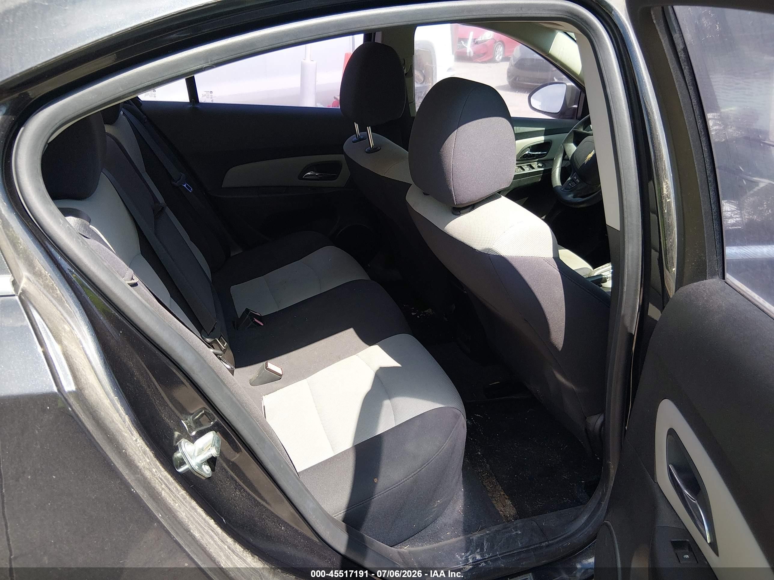 2012 Chevrolet Cruze Ls Черный vin: 1G1PC5SH5C7370628