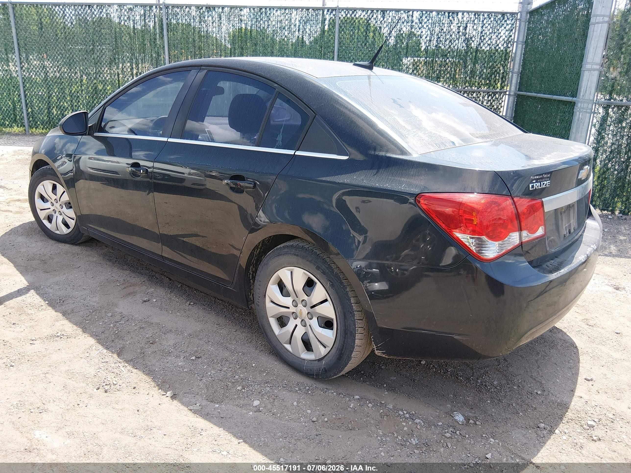 2012 Chevrolet Cruze Ls Черный vin: 1G1PC5SH5C7370628