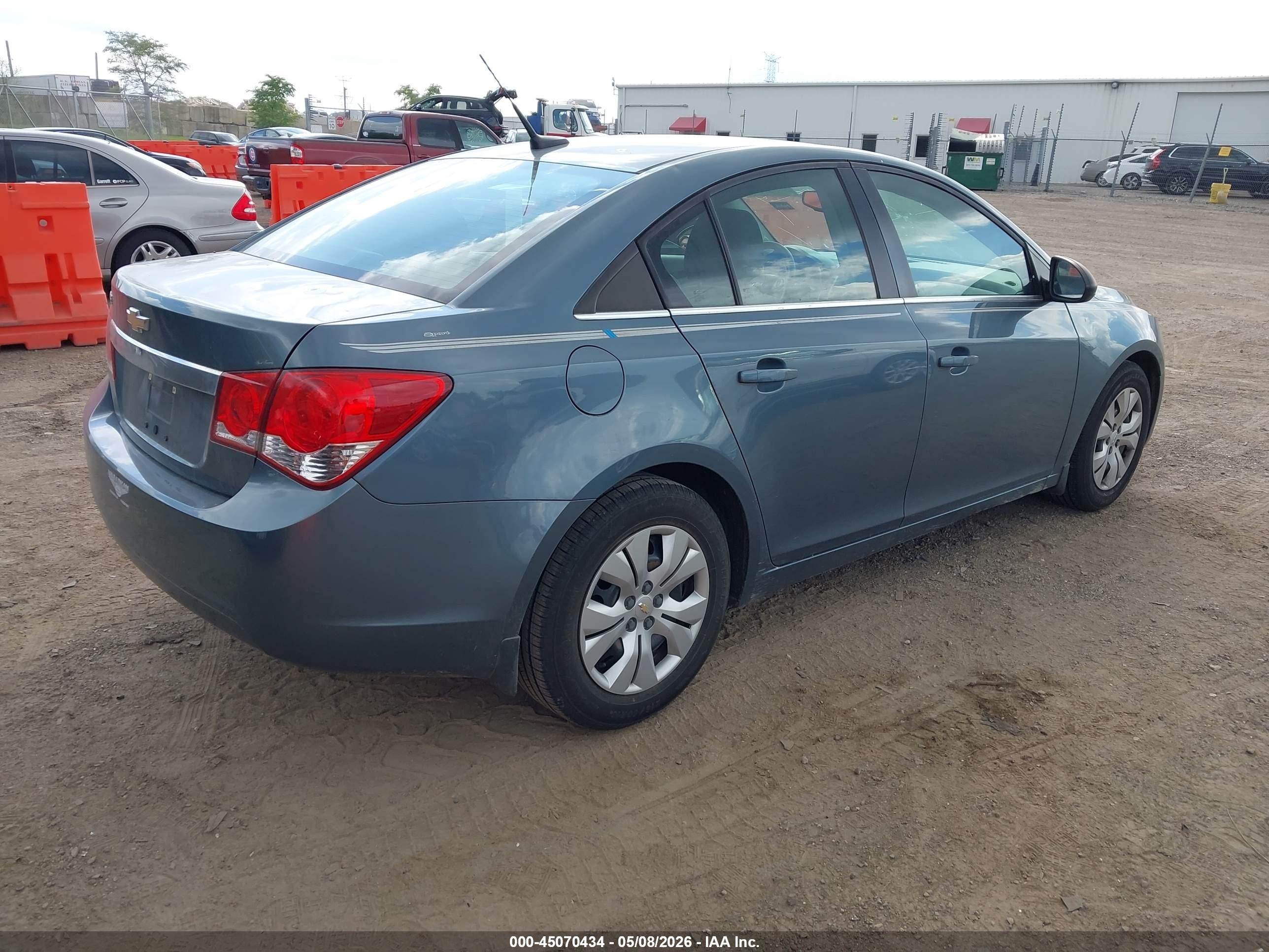 2012 Chevrolet Cruze Ls Light Blue vin: 1G1PC5SH5C7371732
