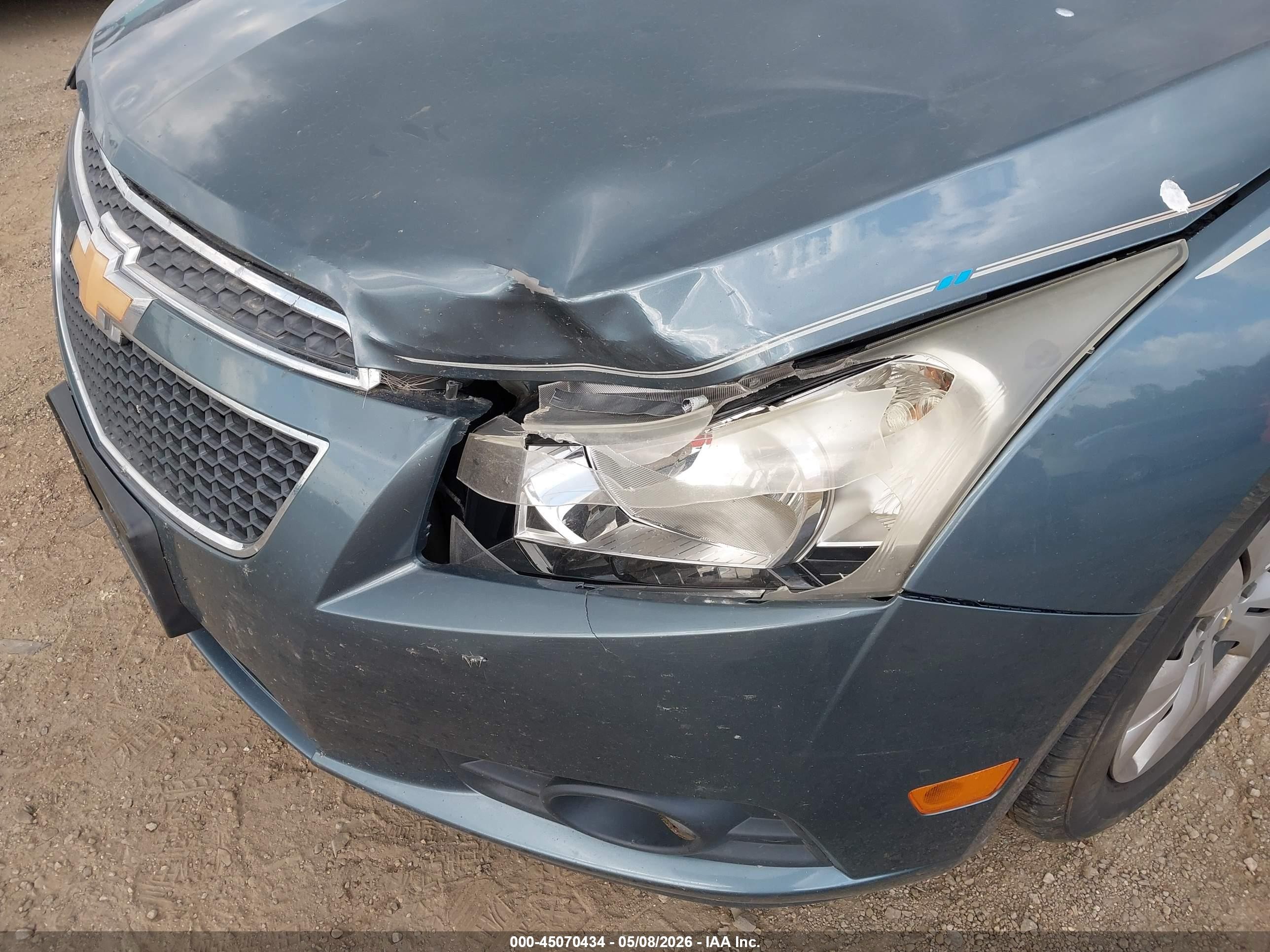 2012 Chevrolet Cruze Ls Light Blue vin: 1G1PC5SH5C7371732