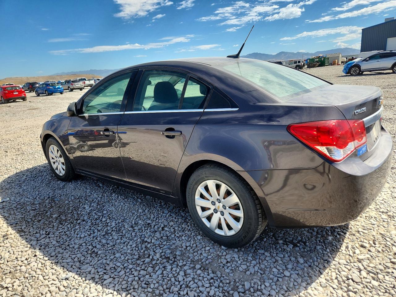2011 Chevrolet Cruze Ls Gray vin: 1G1PC5SH6B7122967