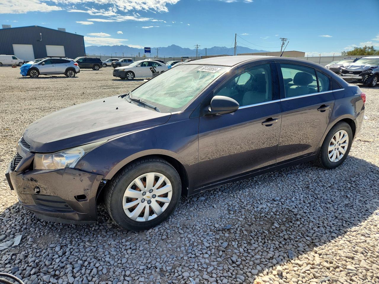 2011 Chevrolet Cruze Ls Gray vin: 1G1PC5SH6B7122967