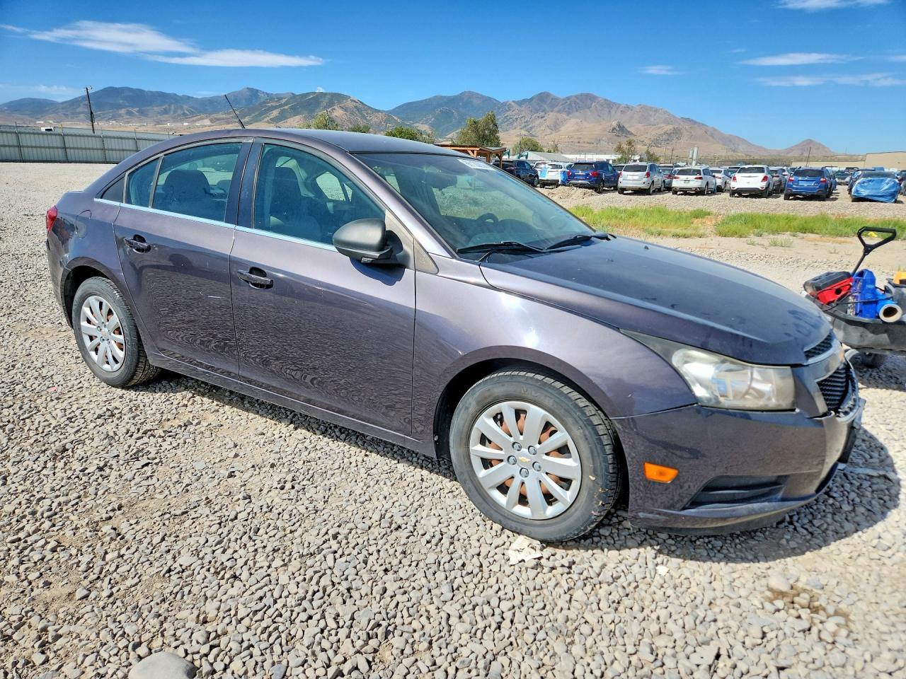 2011 Chevrolet Cruze Ls Gray vin: 1G1PC5SH6B7122967