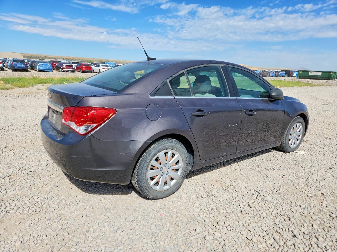 2011 Chevrolet Cruze Ls Gray vin: 1G1PC5SH6B7122967