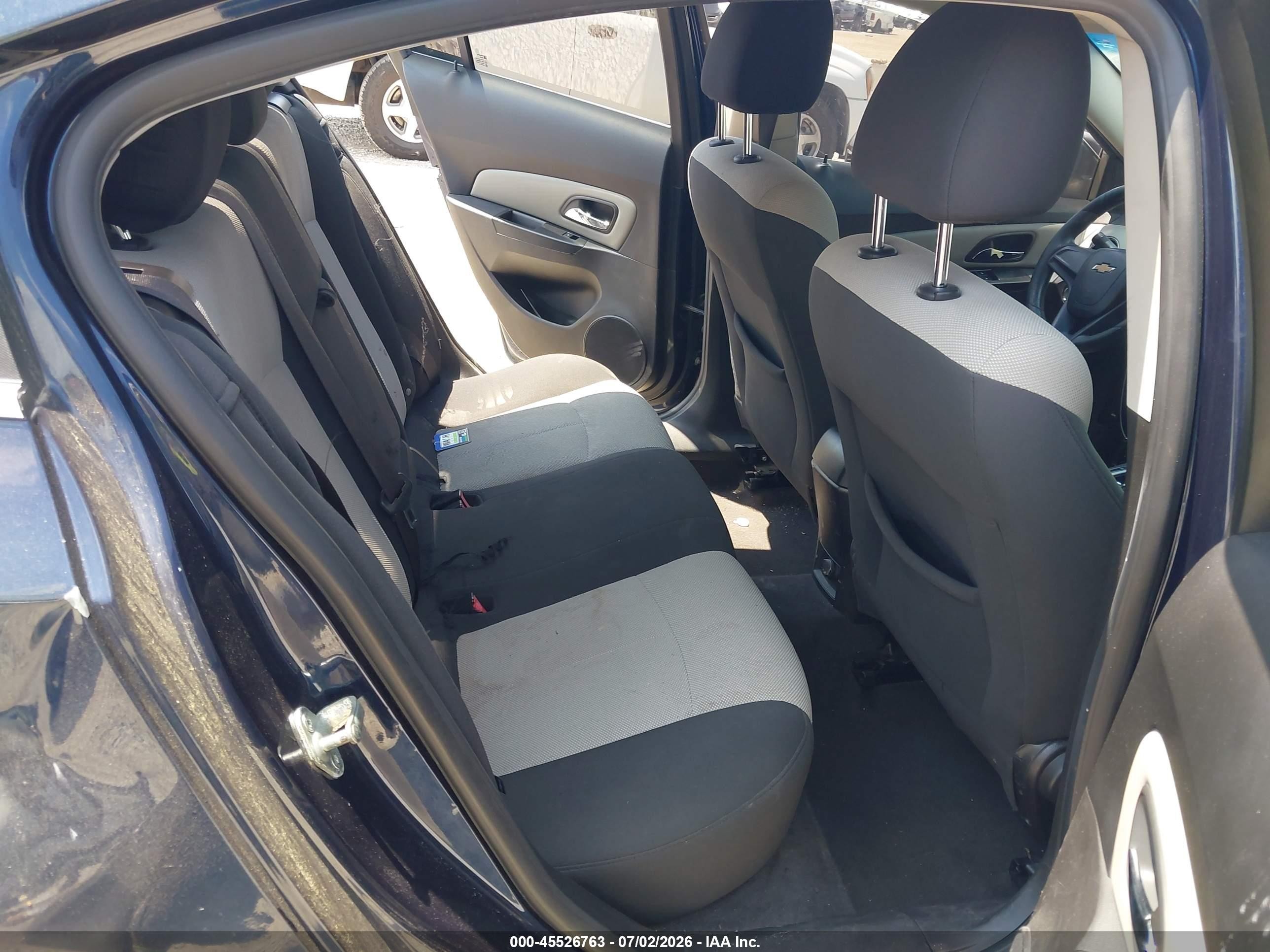 2011 Chevrolet Cruze Ls Blue vin: 1G1PC5SH6B7131412