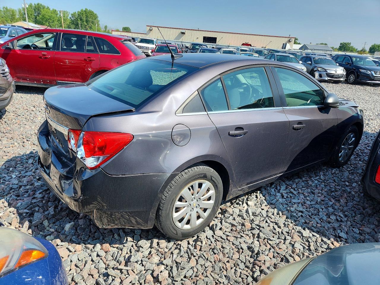 2011 Chevrolet Cruze Ls Gray vin: 1G1PC5SH6B7169951