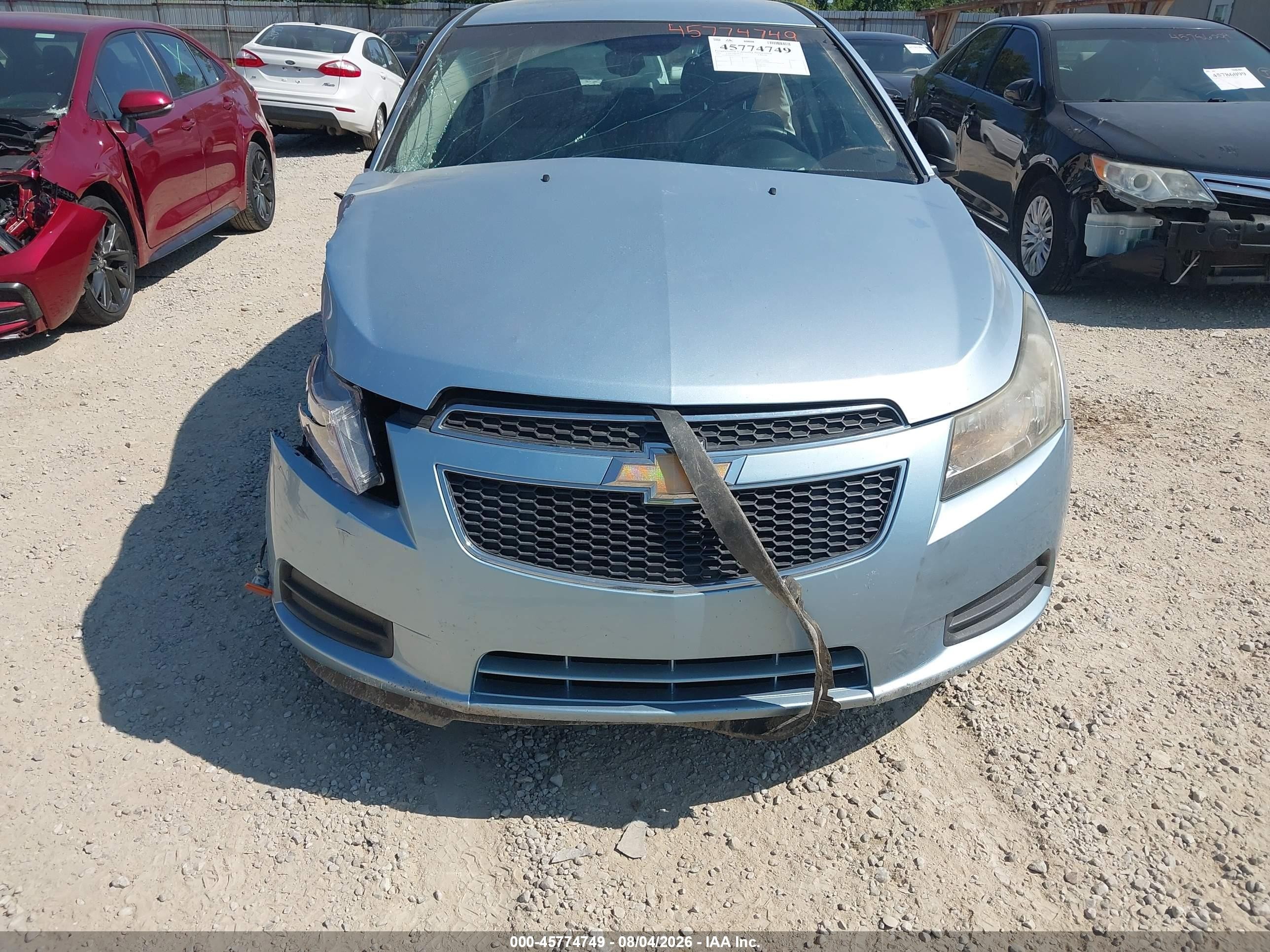 2011 Chevrolet Cruze Ls Blue vin: 1G1PC5SH6B7229307