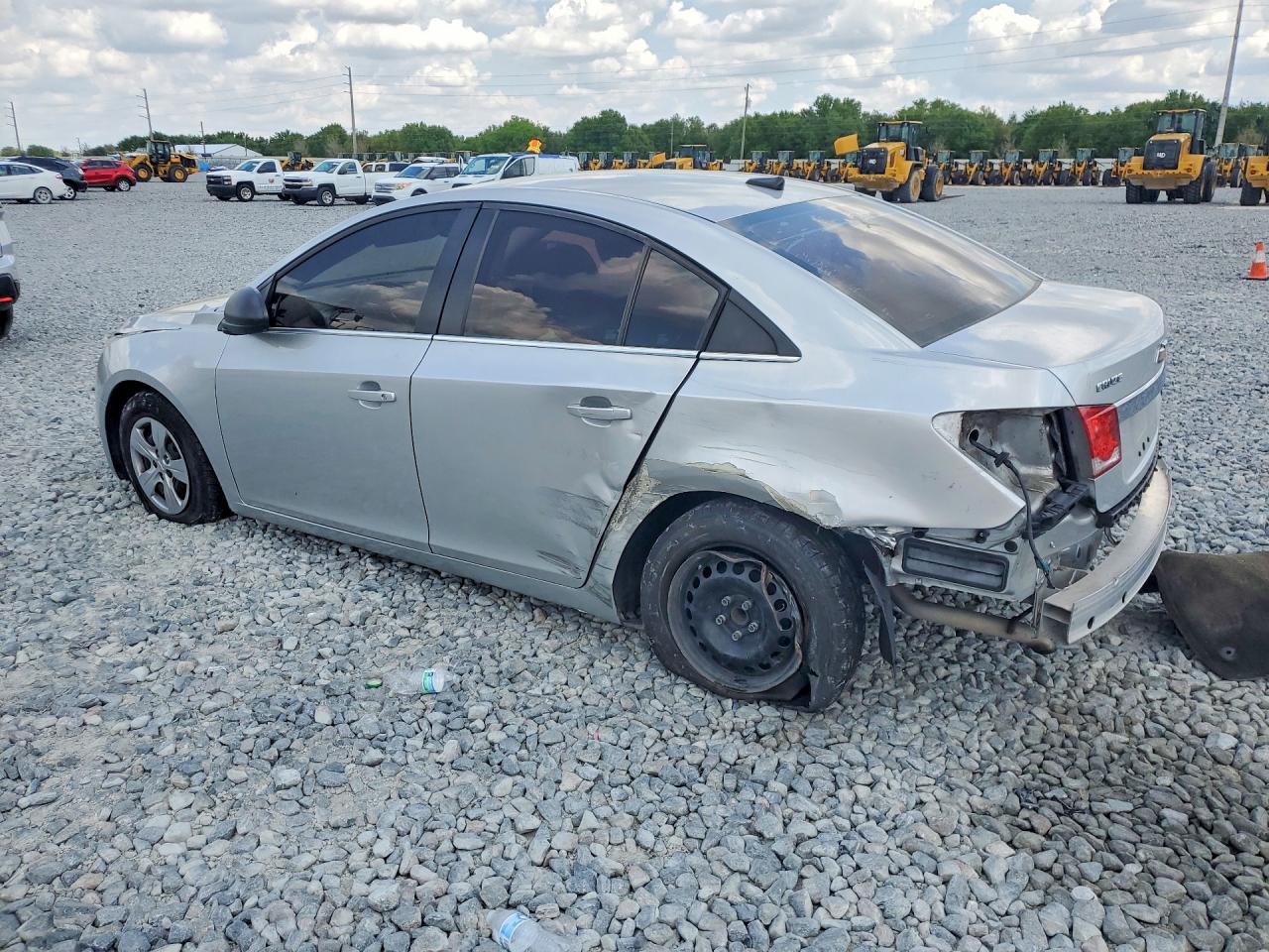 2011 Chevrolet Cruze Ls Silver vin: 1G1PC5SH6B7254871
