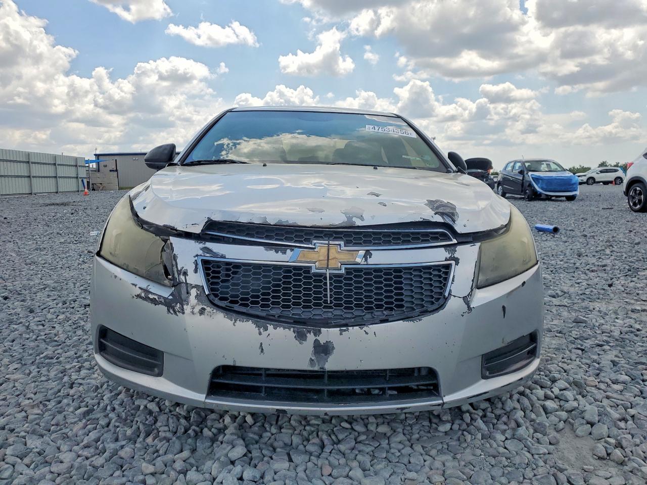 2011 Chevrolet Cruze Ls Silver vin: 1G1PC5SH6B7254871