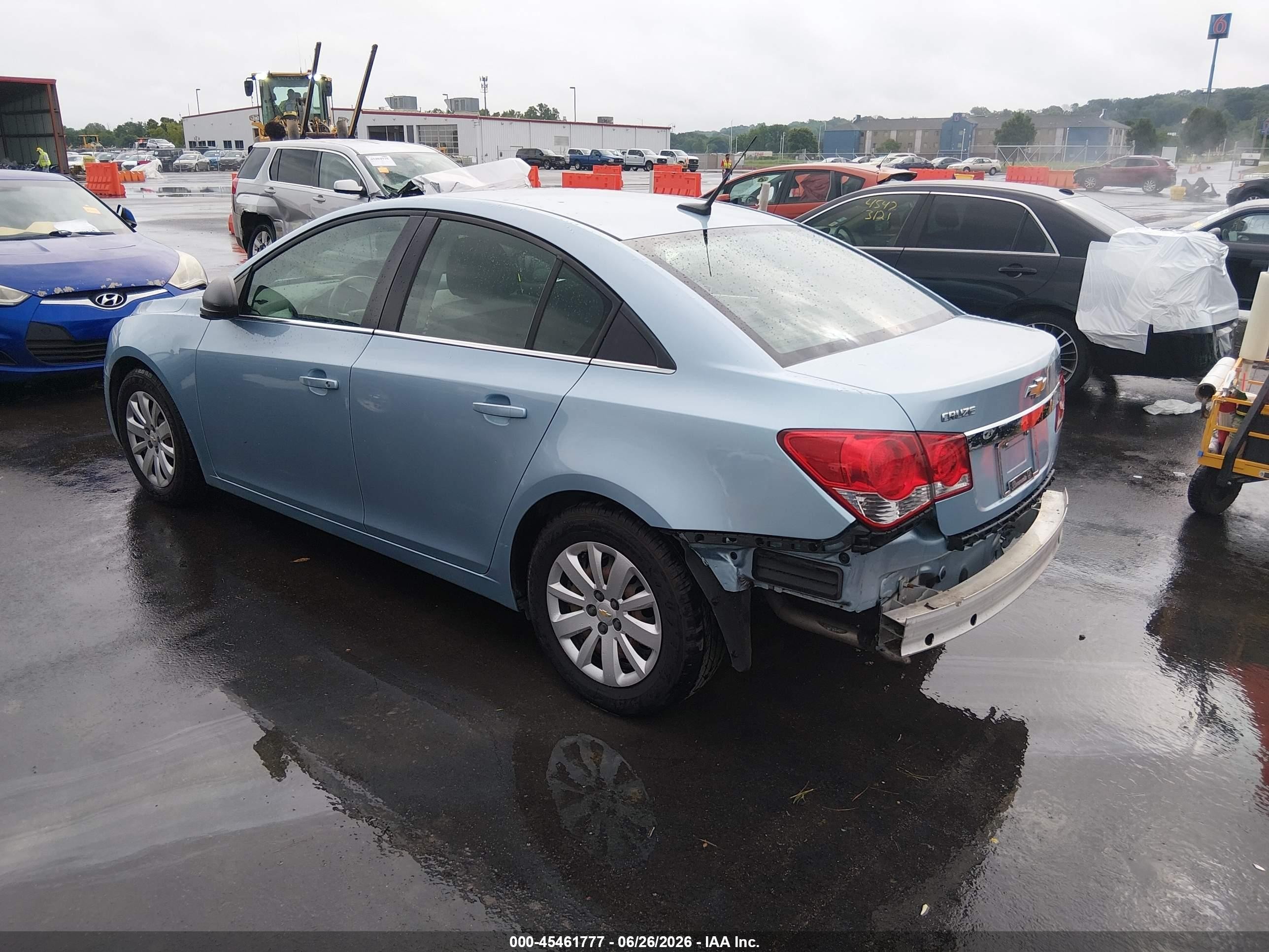 2011 Chevrolet Cruze Ls Blue vin: 1G1PC5SH6B7268317