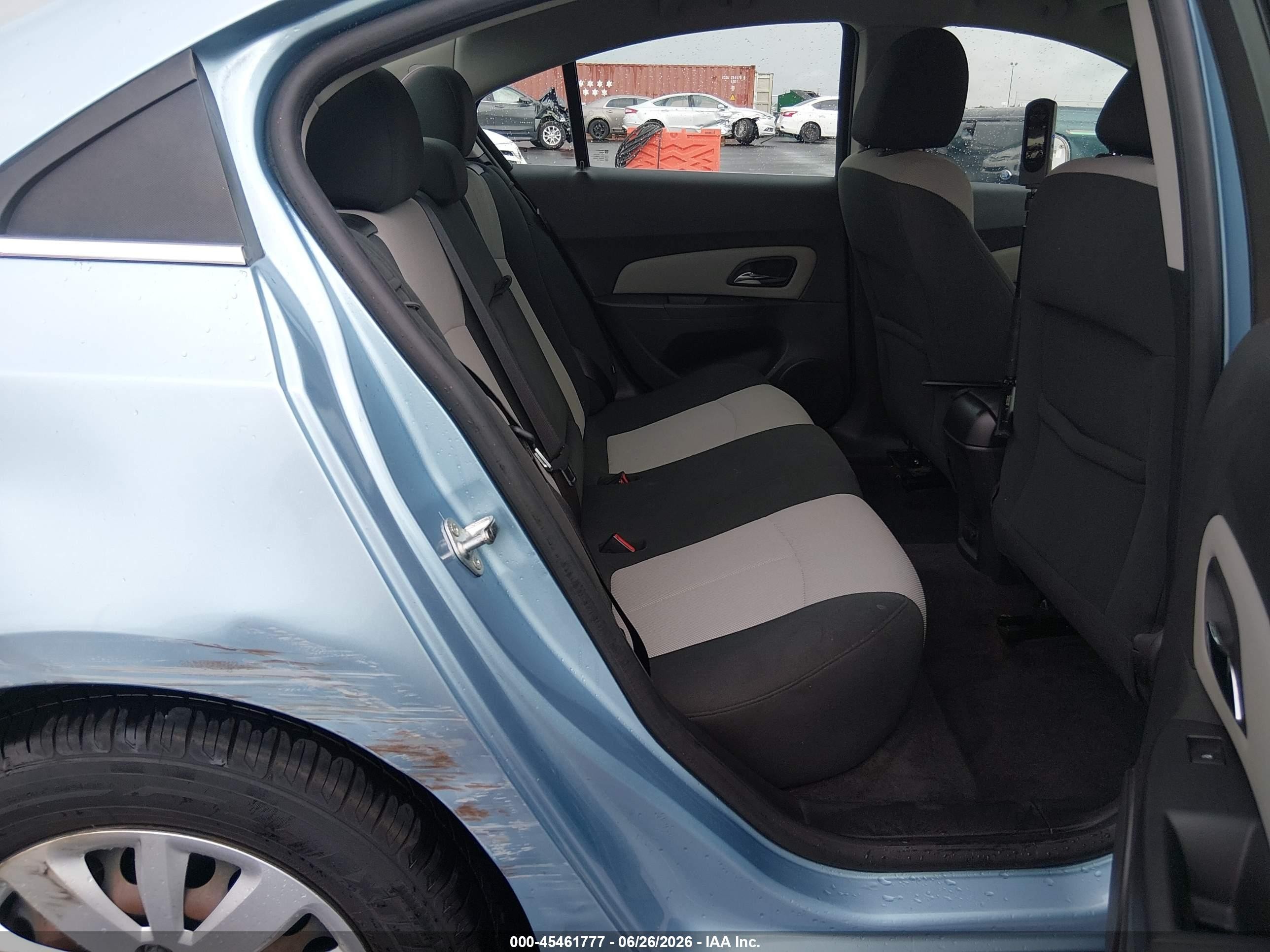 2011 Chevrolet Cruze Ls Blue vin: 1G1PC5SH6B7268317
