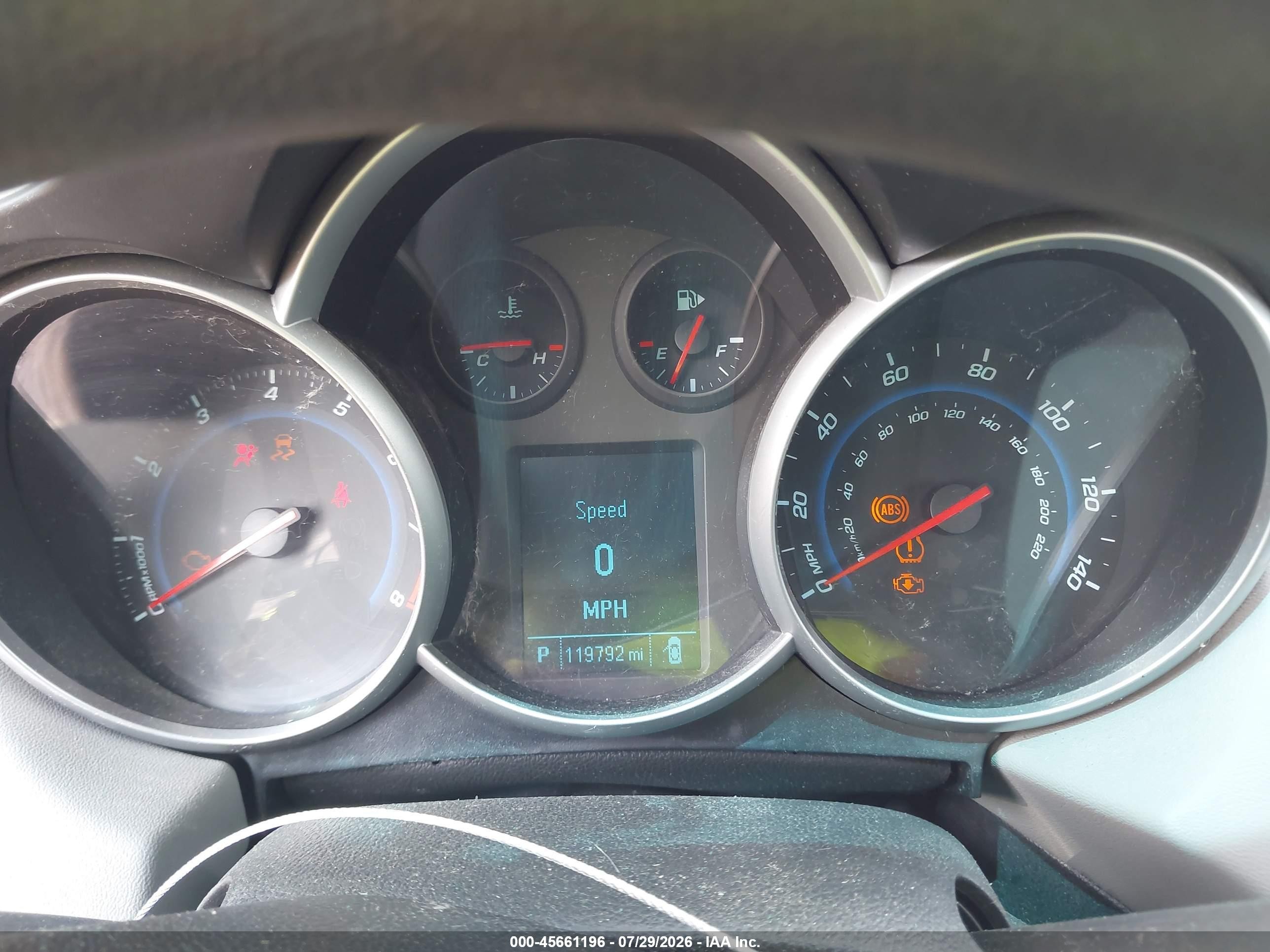 2012 Chevrolet Cruze Ls Light Blue vin: 1G1PC5SH6C7151743