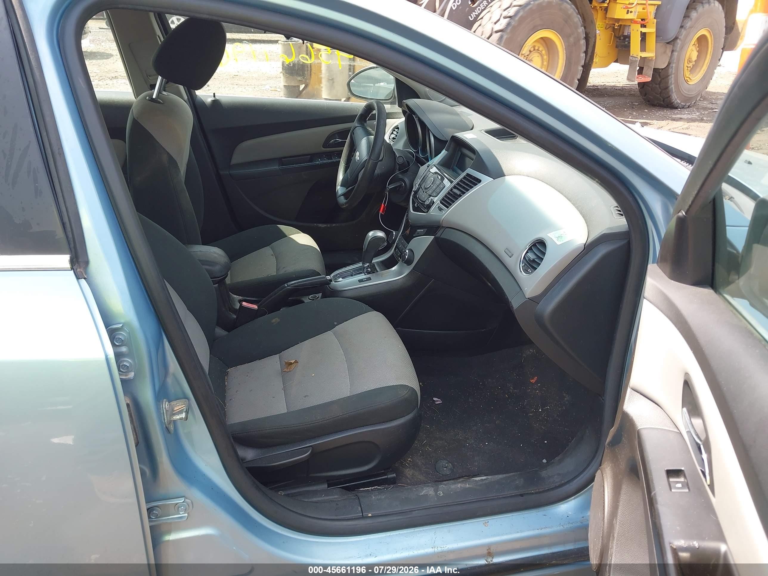 2012 Chevrolet Cruze Ls Light Blue vin: 1G1PC5SH6C7151743