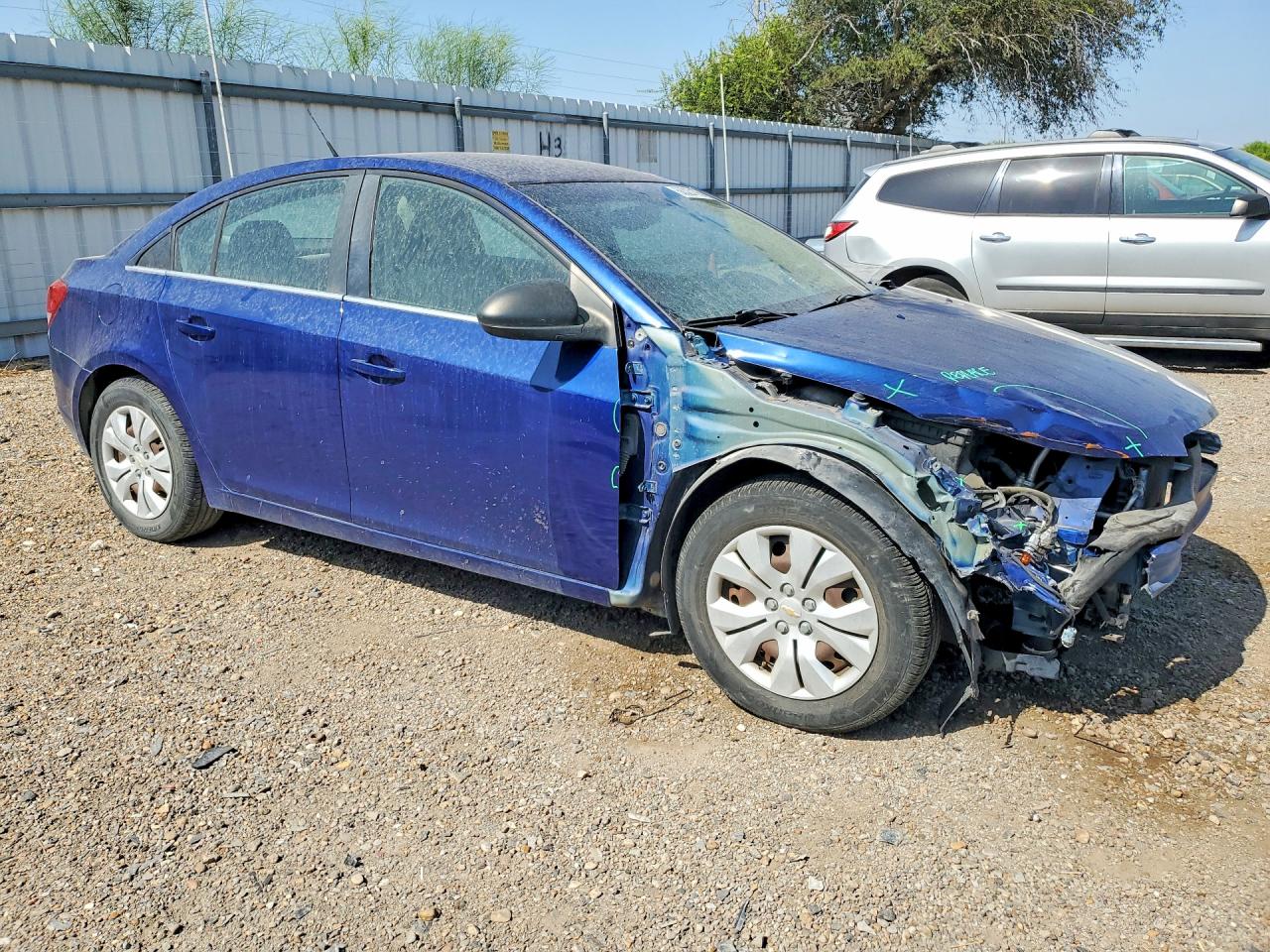2012 Chevrolet Cruze Ls Blue vin: 1G1PC5SH6C7187304
